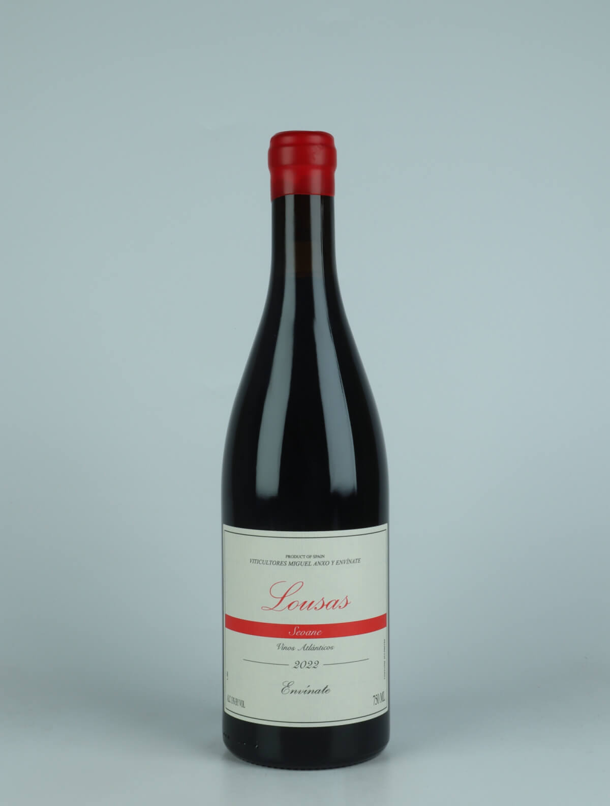 A bottle 2022 Lousas - Seoane - Ribeira Sacra Red wine from Envínate, Ribeira Sacra in Spain