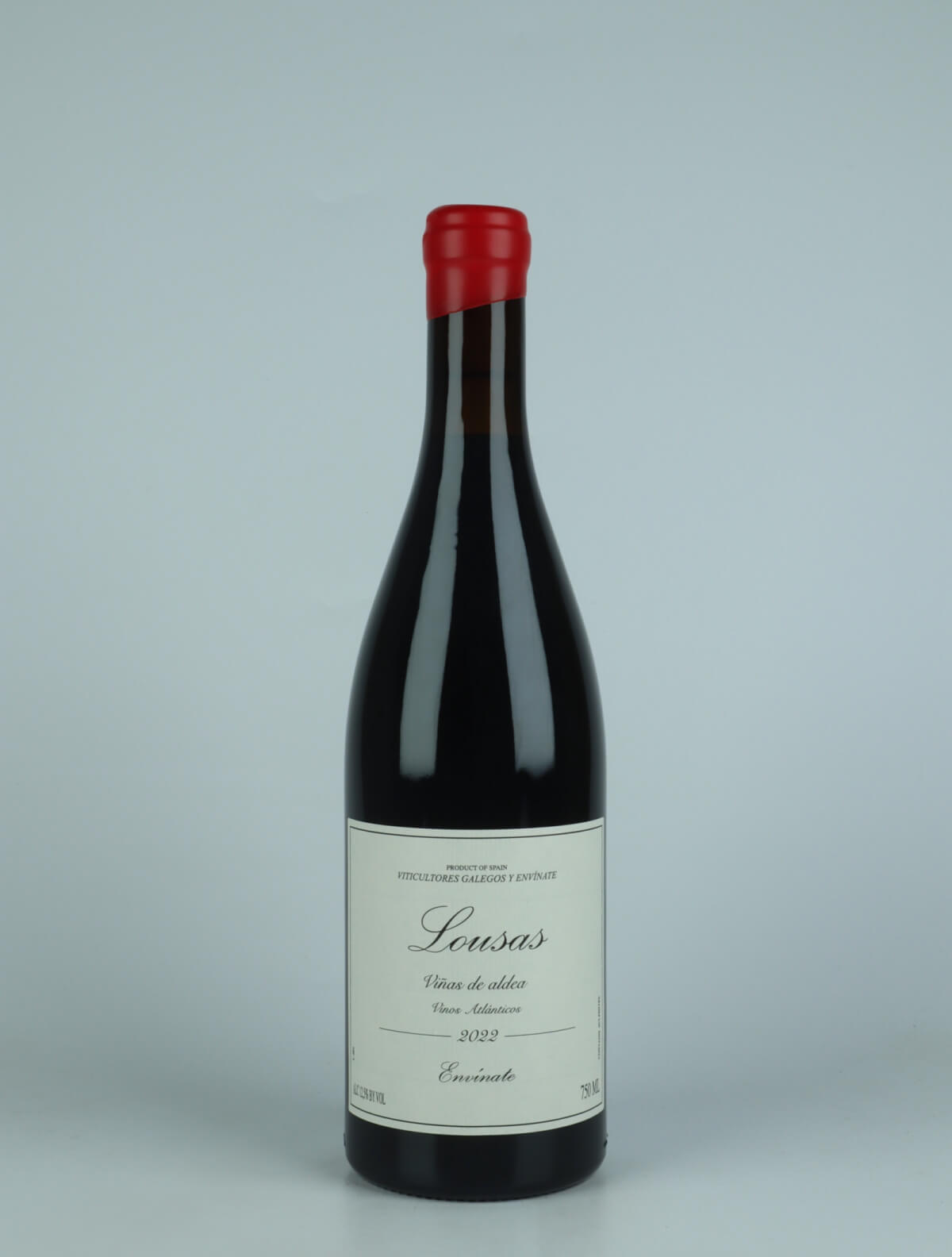 En flaske 2022 Lousas Viñas de Aldea - Ribeira Sacra Rødvin fra Envínate, Ribeira Sacra i Spanien