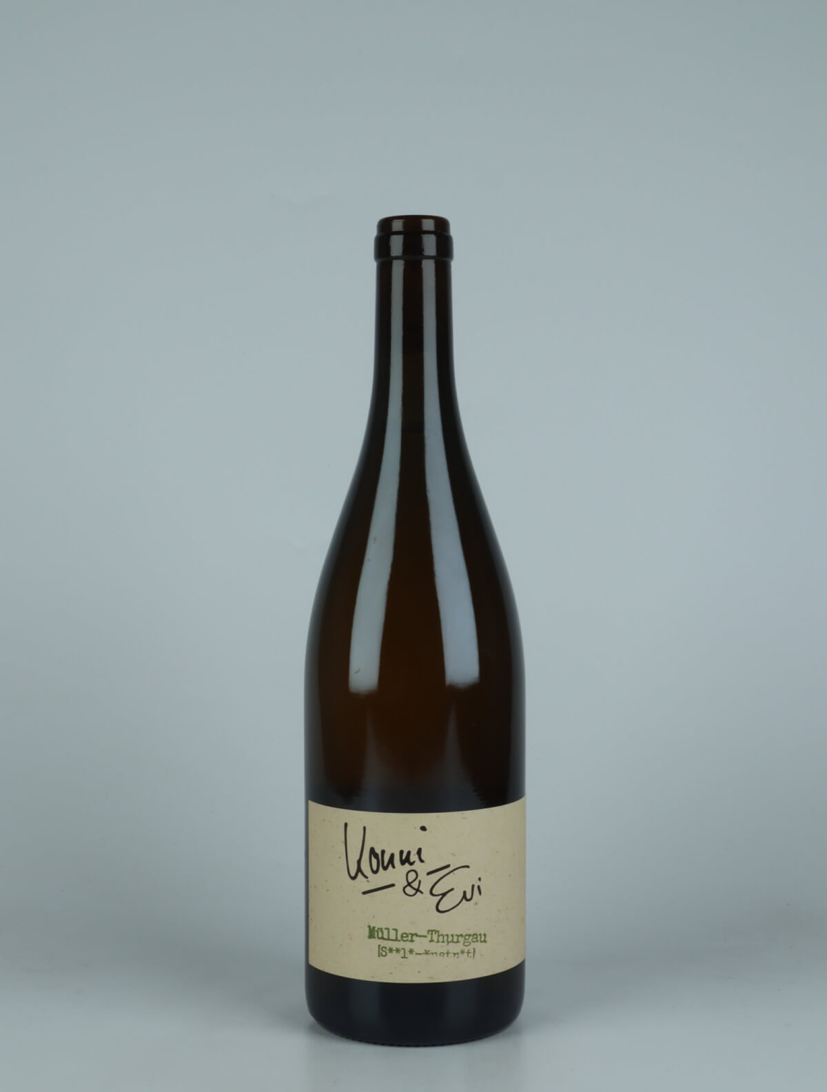 A bottle 2022 Müller-Thurgau White wine from Konni & Evi, Saale-Unstrut in Germany