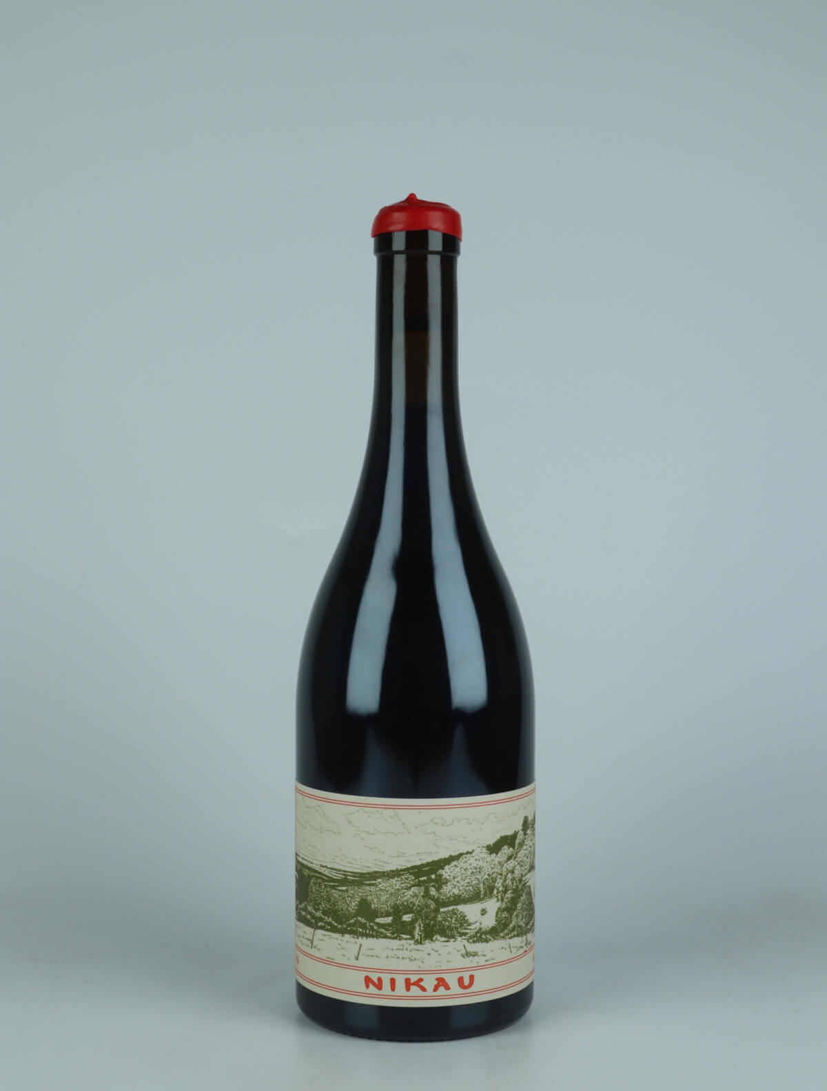 A bottle 2022 Nikau Pinot Noir Red wine from Nikau Farm, Victoria in Australia