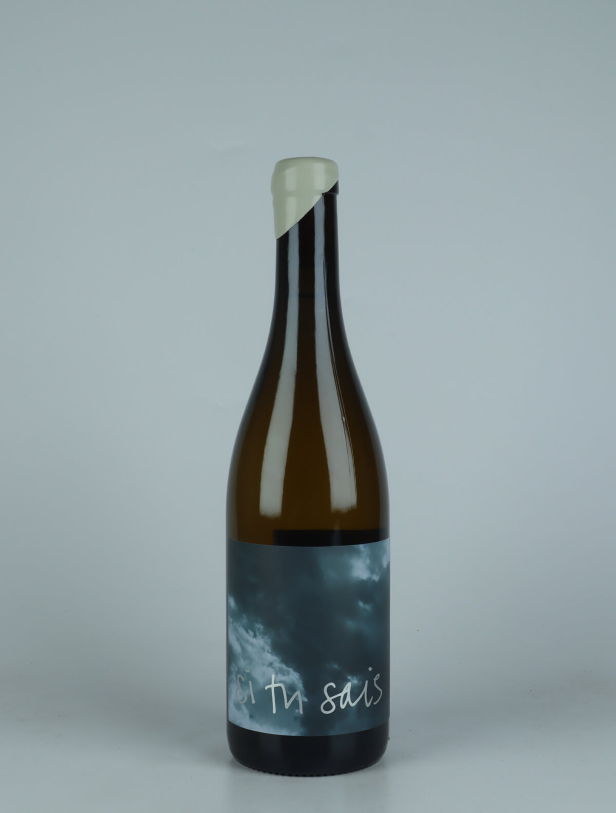 En flaske 2022 Pernand-Vergelesses - En Caradeux Hvidvin fra Si Tu Sais, Bourgogne i Frankrig