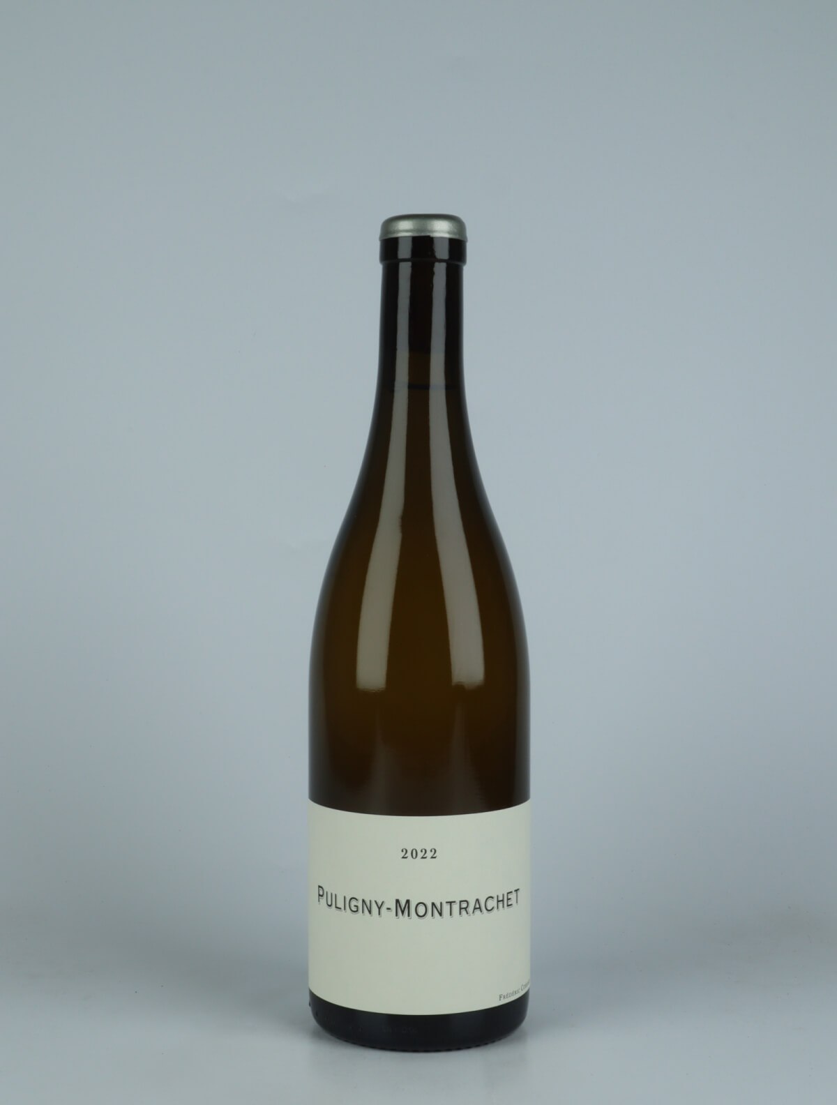 En flaske 2022 Puligny Montrachet Hvidvin fra Frédéric Cossard, Bourgogne i Frankrig