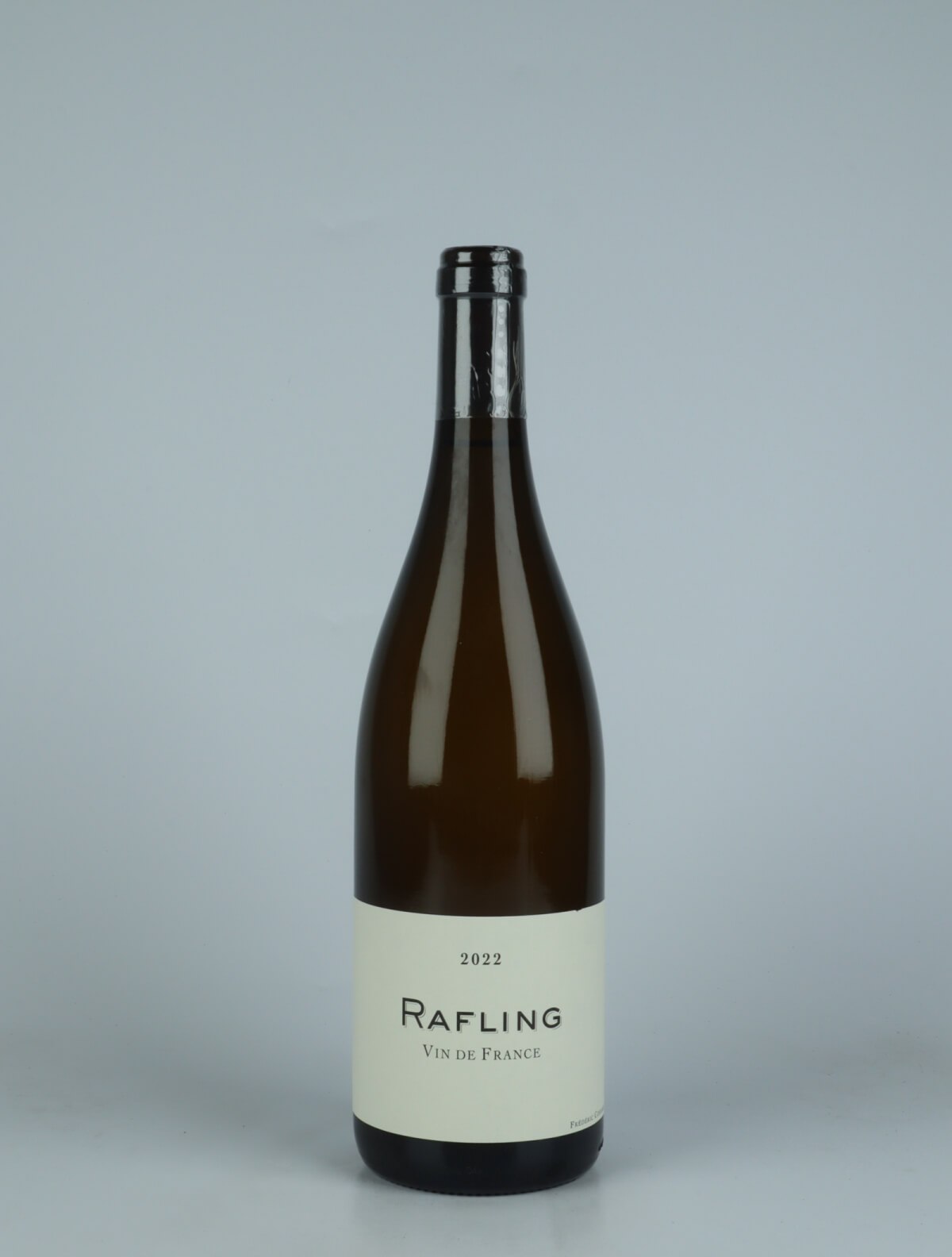 A bottle 2022 Rafling White wine from Frédéric Cossard, Burgundy in France