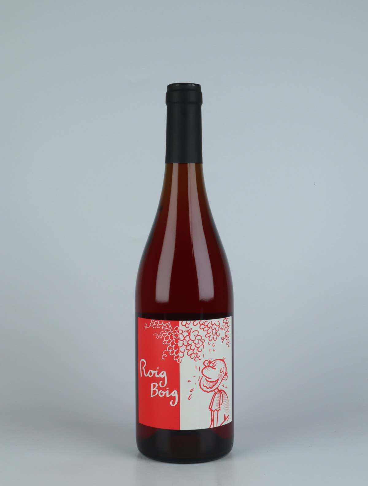 A bottle 2022 Roig Boig  - Tranquil Rosé from Celler la Salada, Penedès in Spain