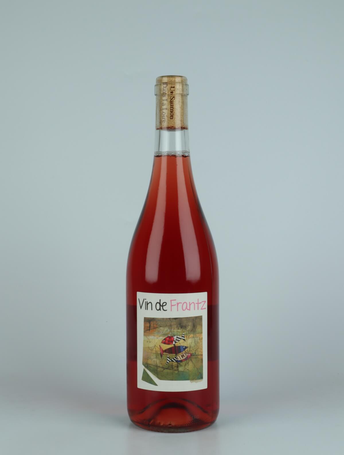 A bottle 2022 Rosé - Vin de Frantz Rosé from Frantz Saumon, Loire in France