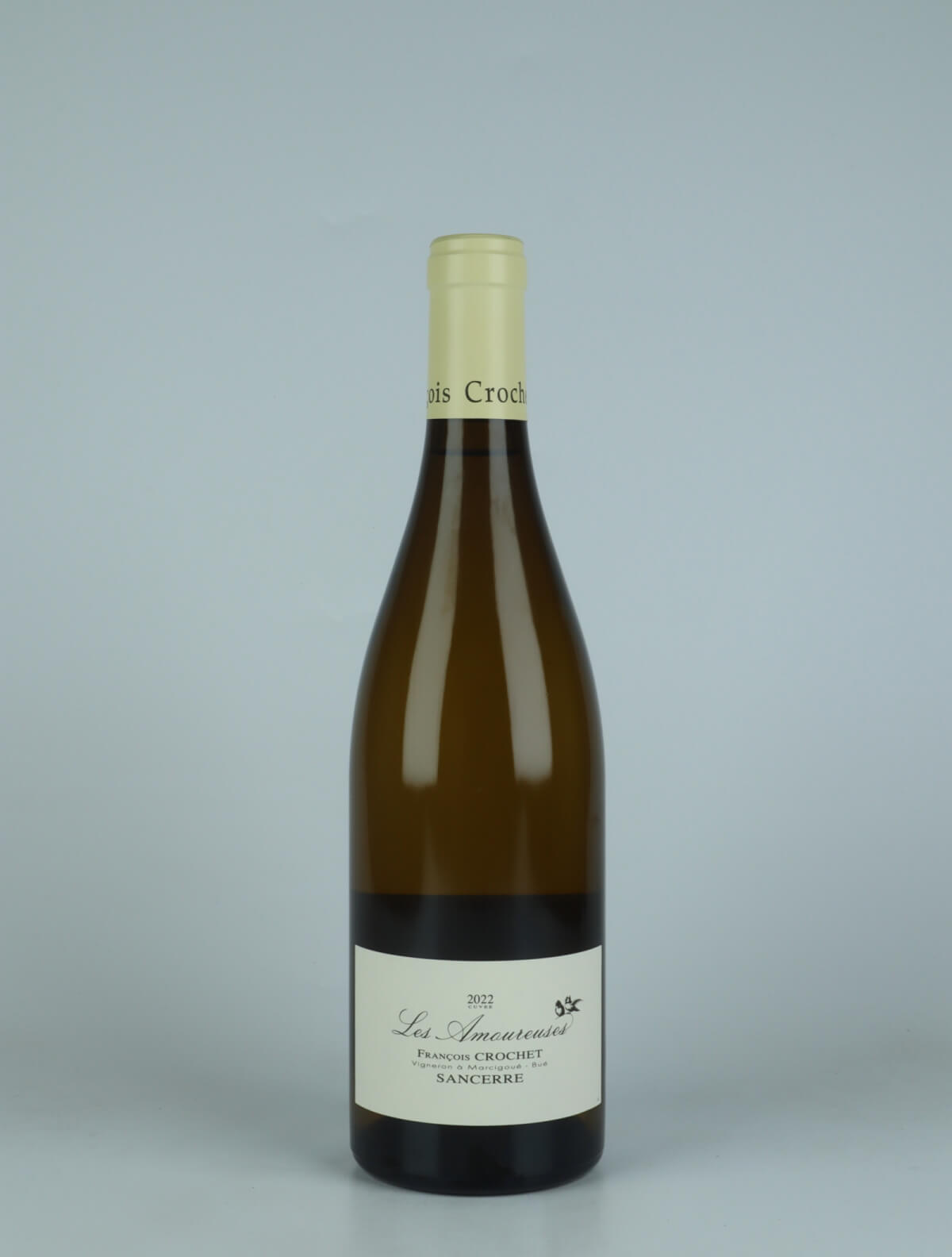 A bottle 2022 Sancerre Blanc - Les Amoureuses White wine from François Crochet, Loire in France