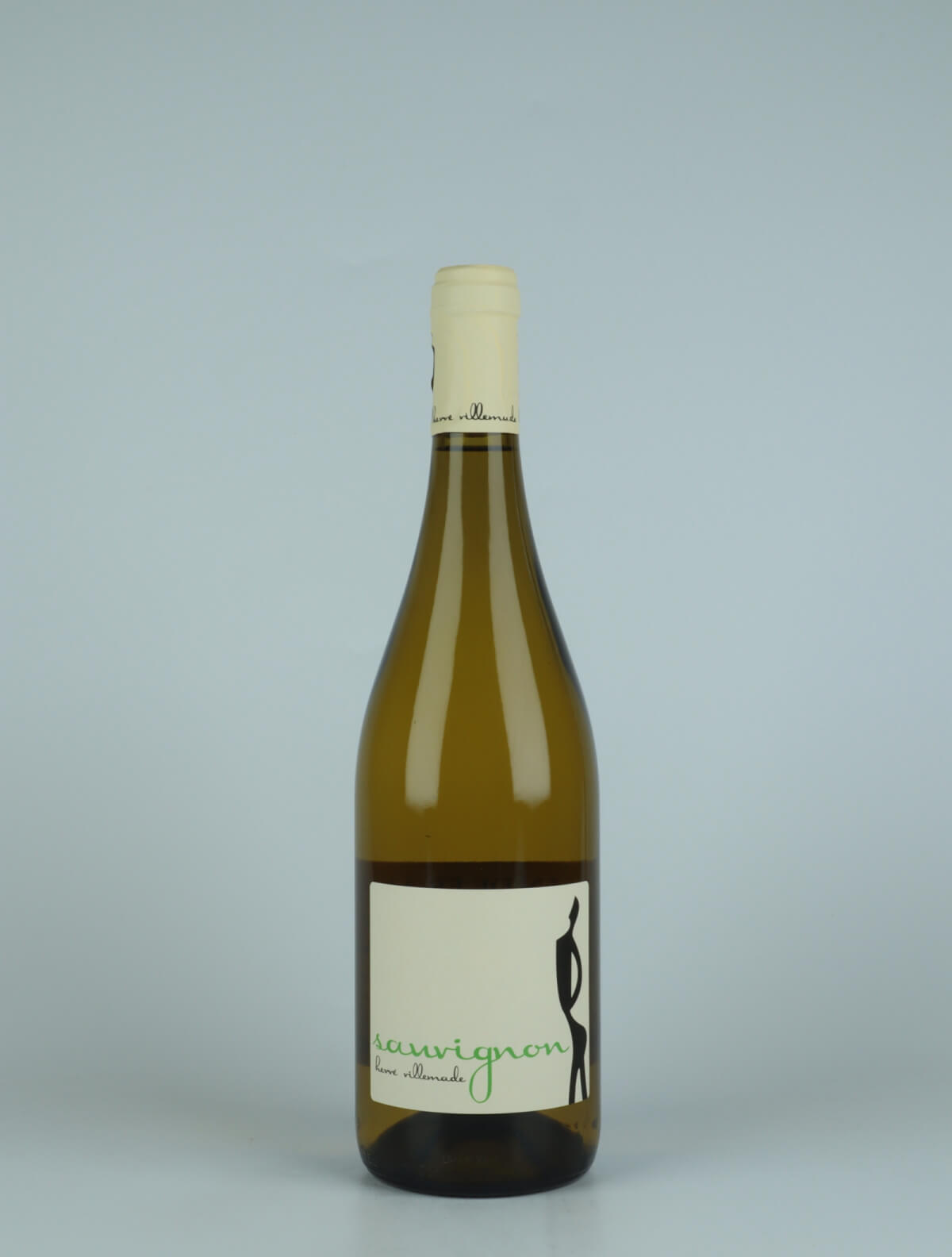 A bottle 2022 Sauvignon Blanc White wine from Hervé Villemade, Loire in France