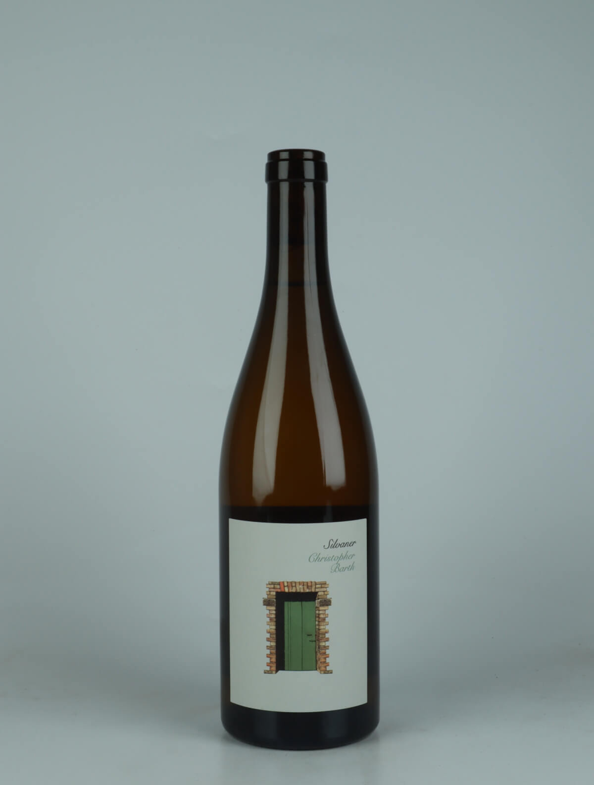 En flaske 2022 Silvaner Hvidvin fra Christopher Barth, Rheinhessen i Tyskland
