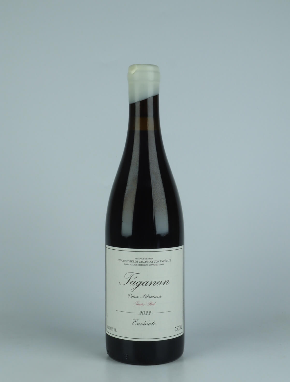 A bottle 2022 Taganan Tinto - Tenerife Red wine from Envínate,  in Spain