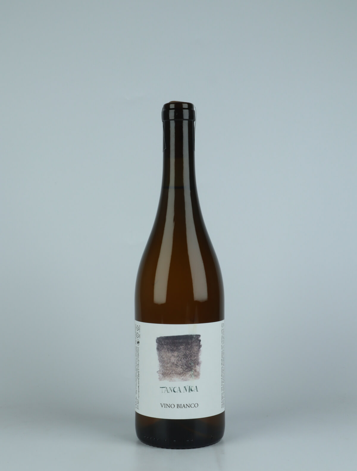 En flaske 2022 Tanca Nica Grigio (Grey label) Hvidvin fra Tanca Nica, Sicilien i Italien