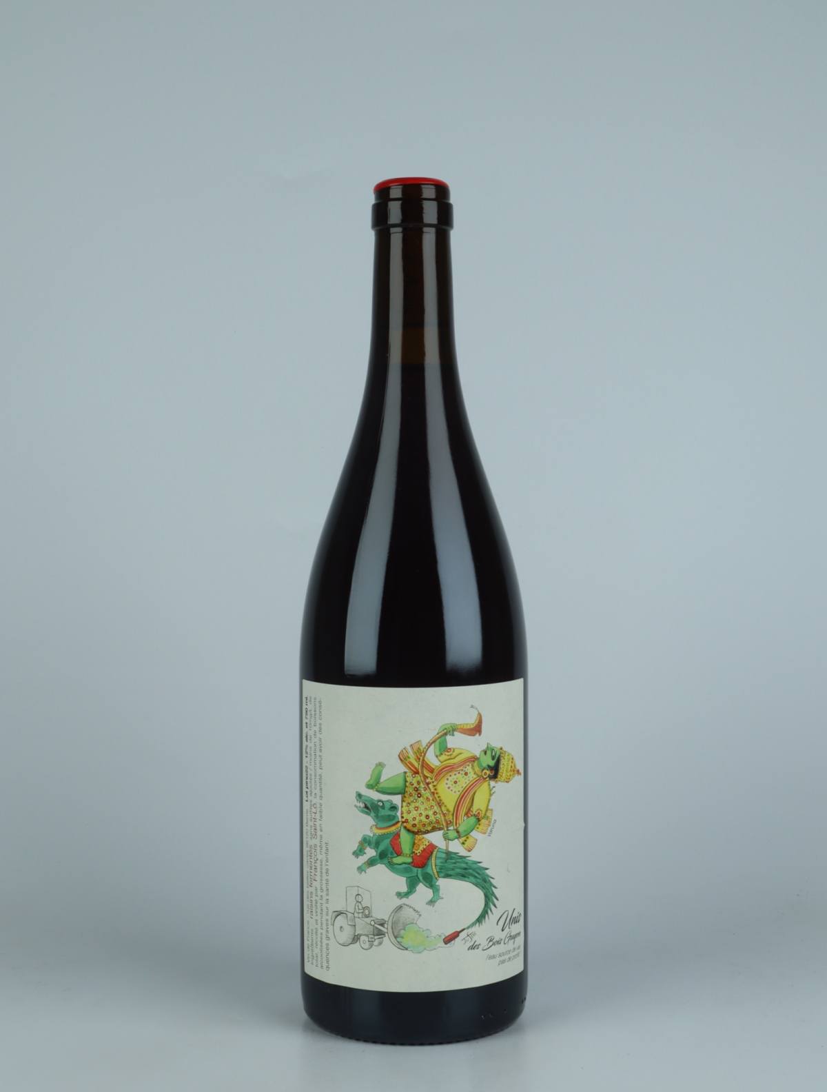 A bottle 2022 Unis des Bois Guyon Red wine from François Saint-Lô, Loire in France