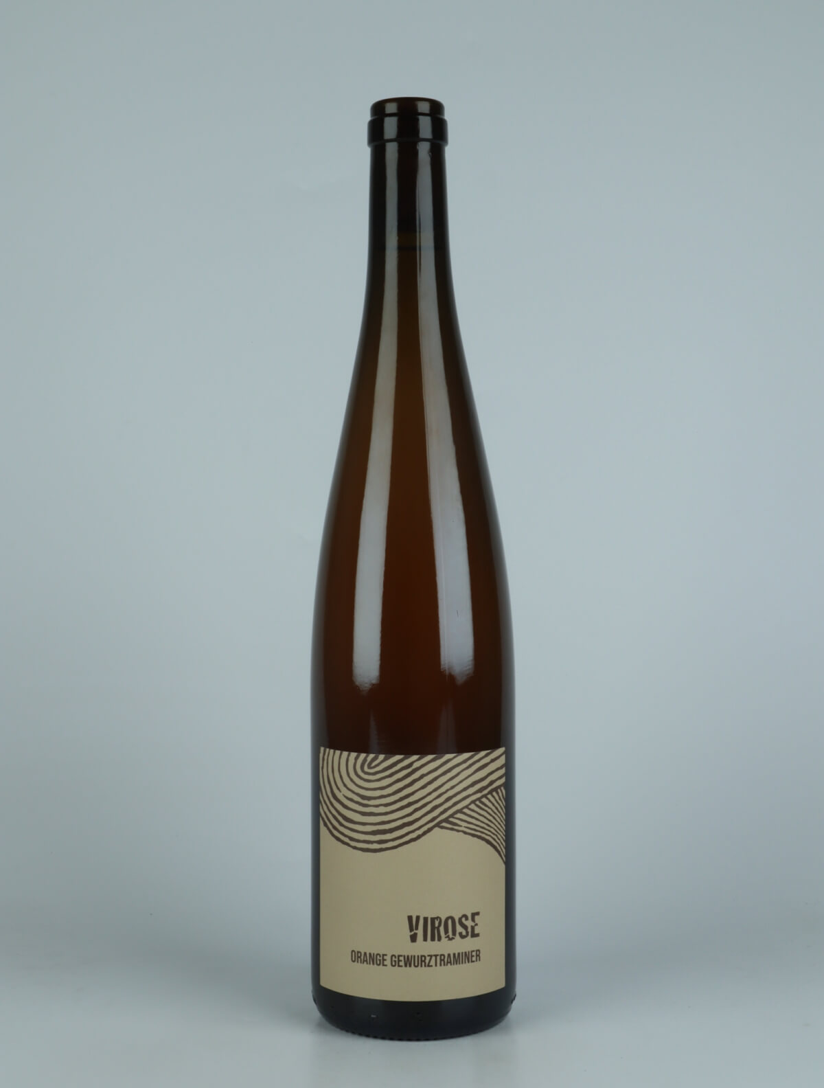 A bottle 2022 Virose Orange wine from Ruhlmann Dirringer, Alsace in France