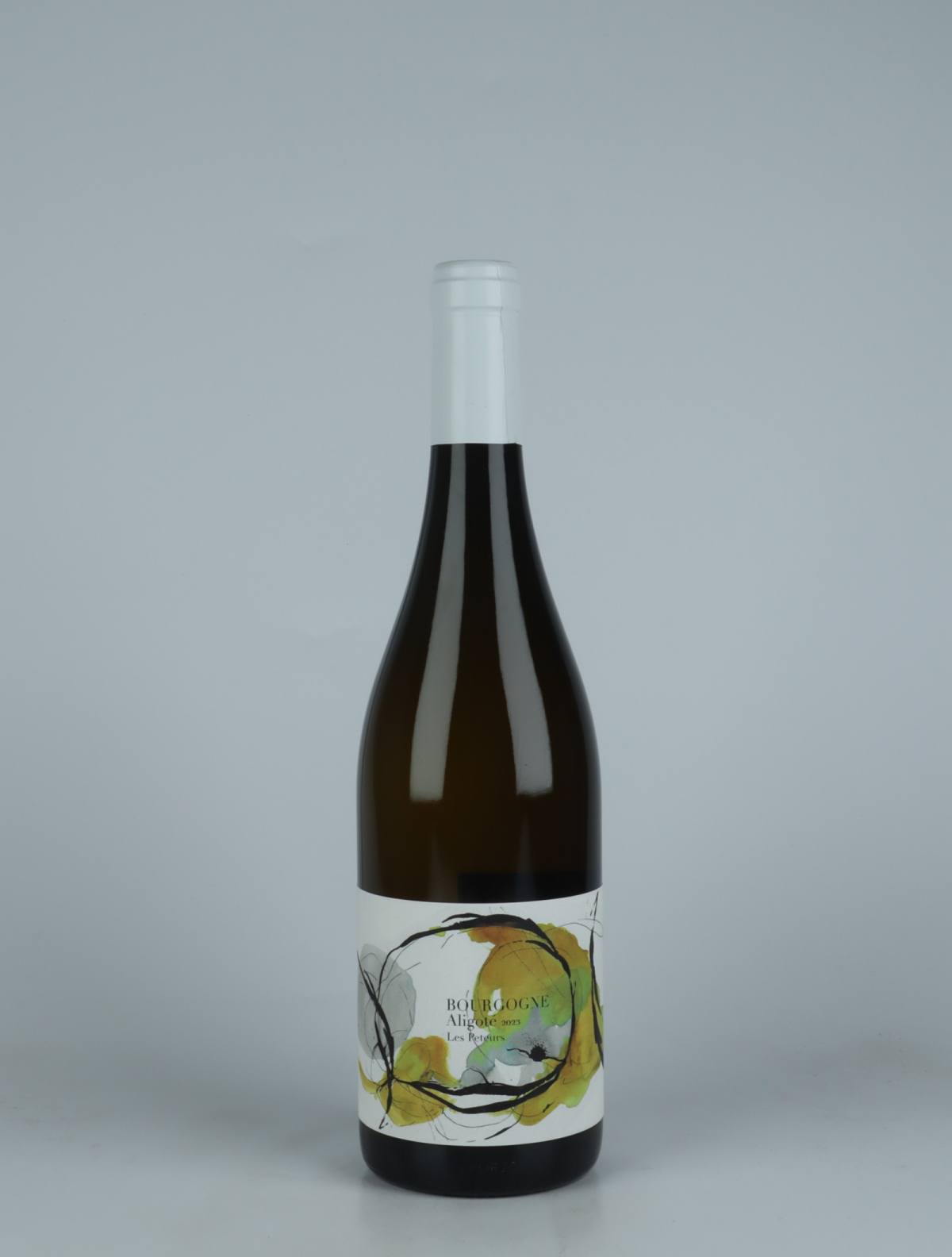 A bottle 2023 Bourgogne Aligoté - Les Peteurs White wine from Domaine Didon, Burgundy in France