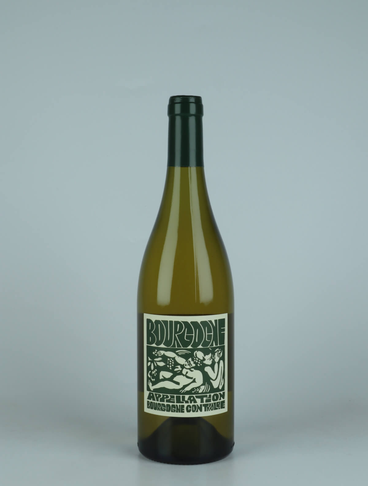 A bottle 2023 Bourgogne Blanc White wine from La Sœur Cadette, Burgundy in France