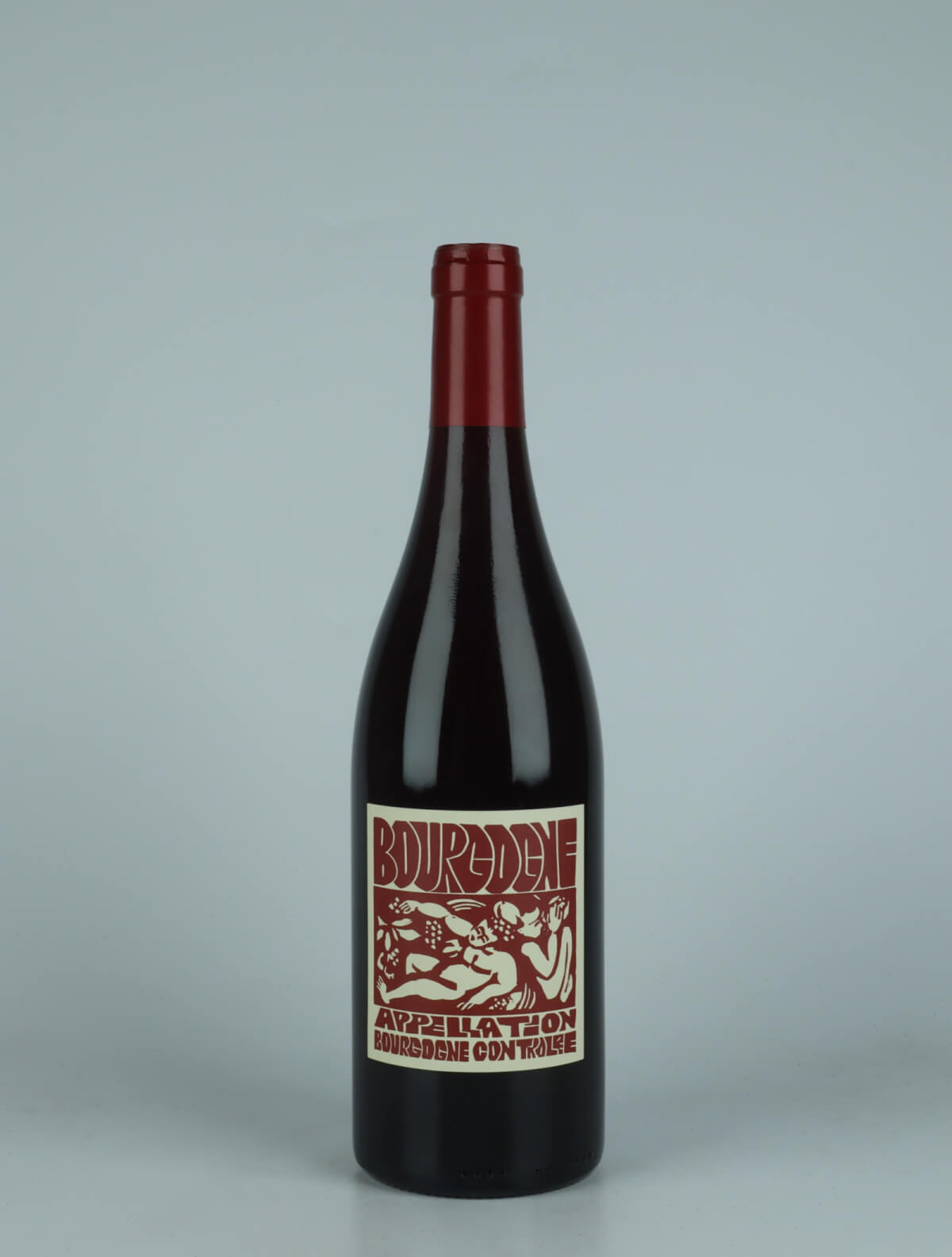 En flaske 2023 Bourgogne Rouge Rødvin fra La Sœur Cadette, Bourgogne i Frankrig