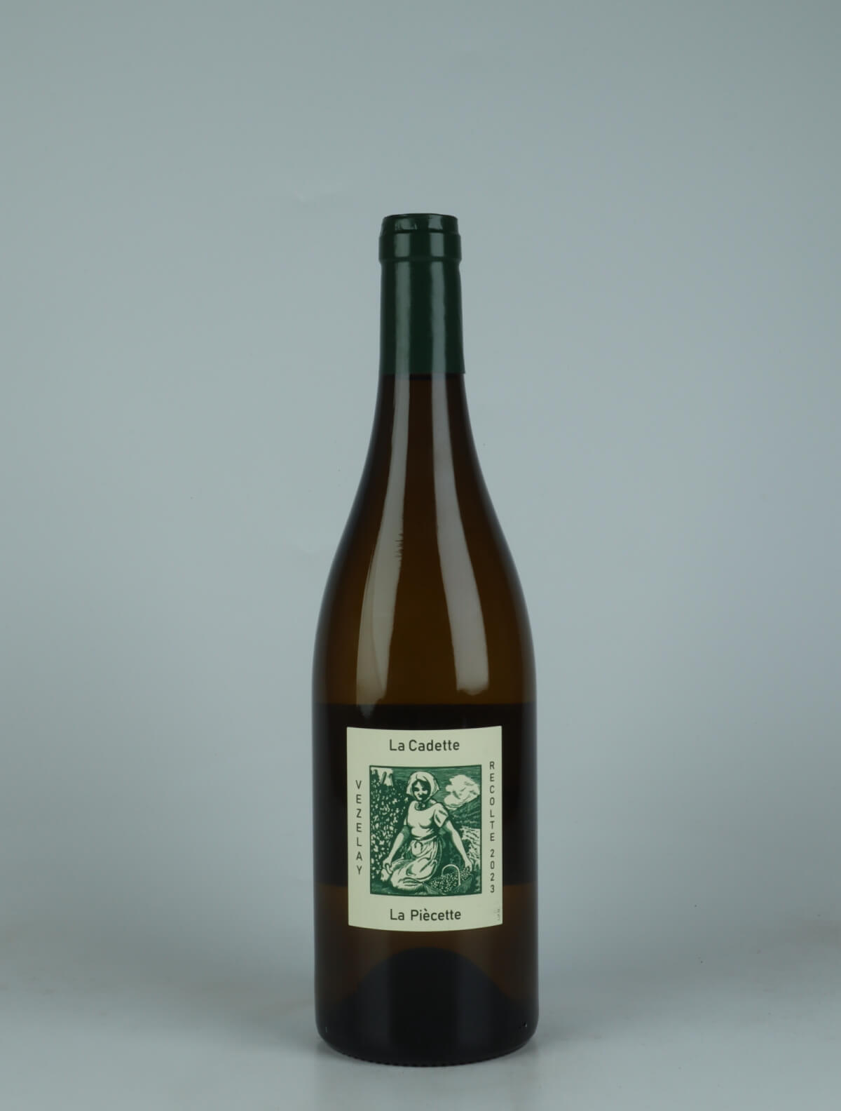En flaske 2023 Bourgogne Vézelay - La Piècette Hvidvin fra Domaine de la Cadette, Bourgogne i Frankrig
