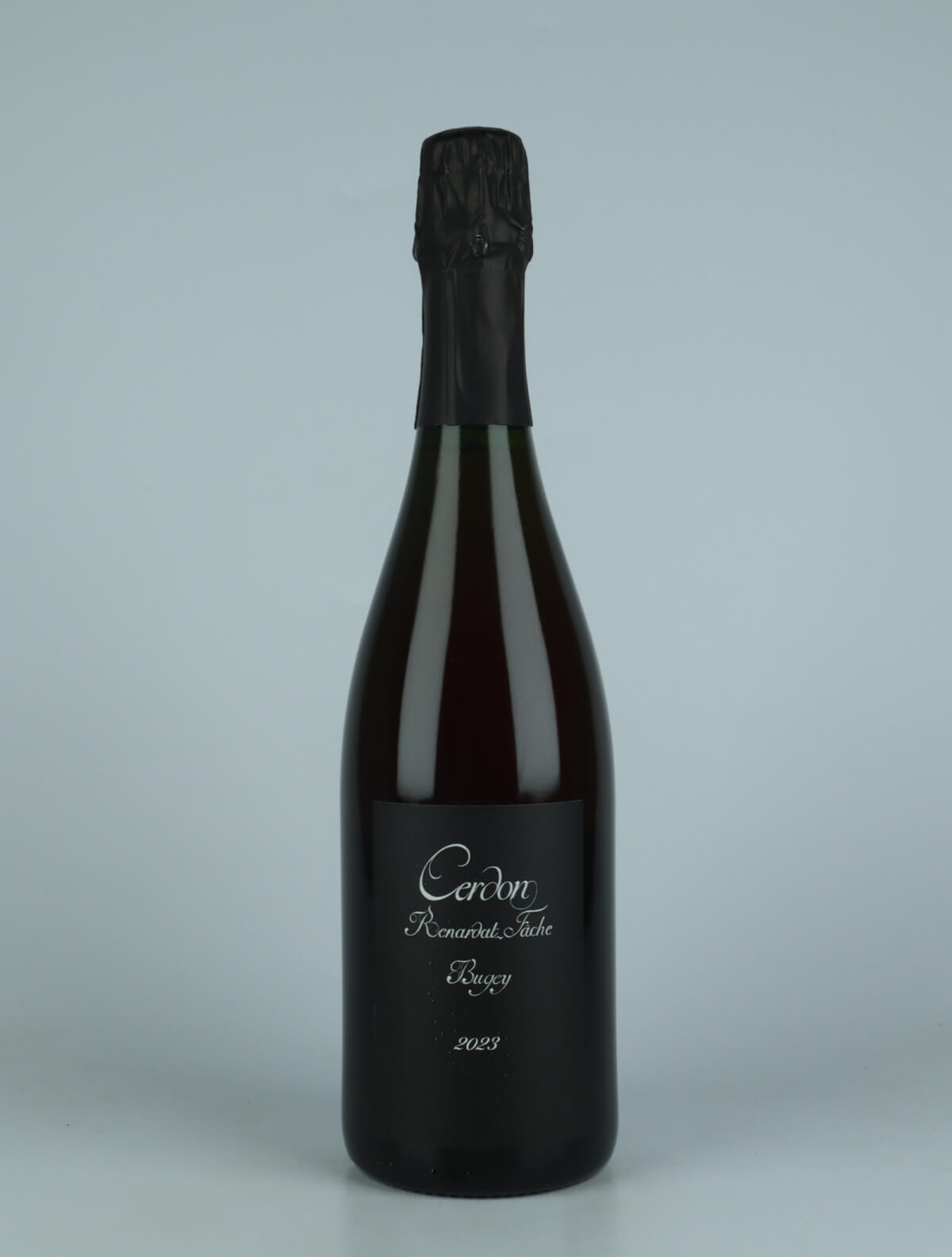A bottle 2023 Bugey Cerdon Sweet wine from Renardat Fache, Bugey in France