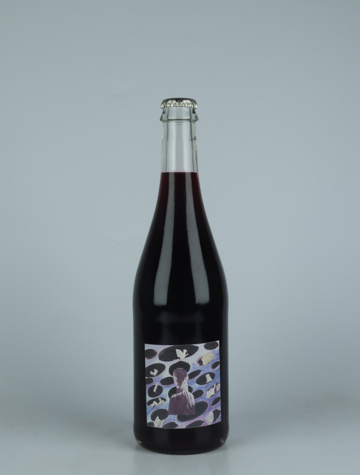 A bottle 2023 Catifiea Red wine from Absurde Génie des Fleurs, Languedoc in France