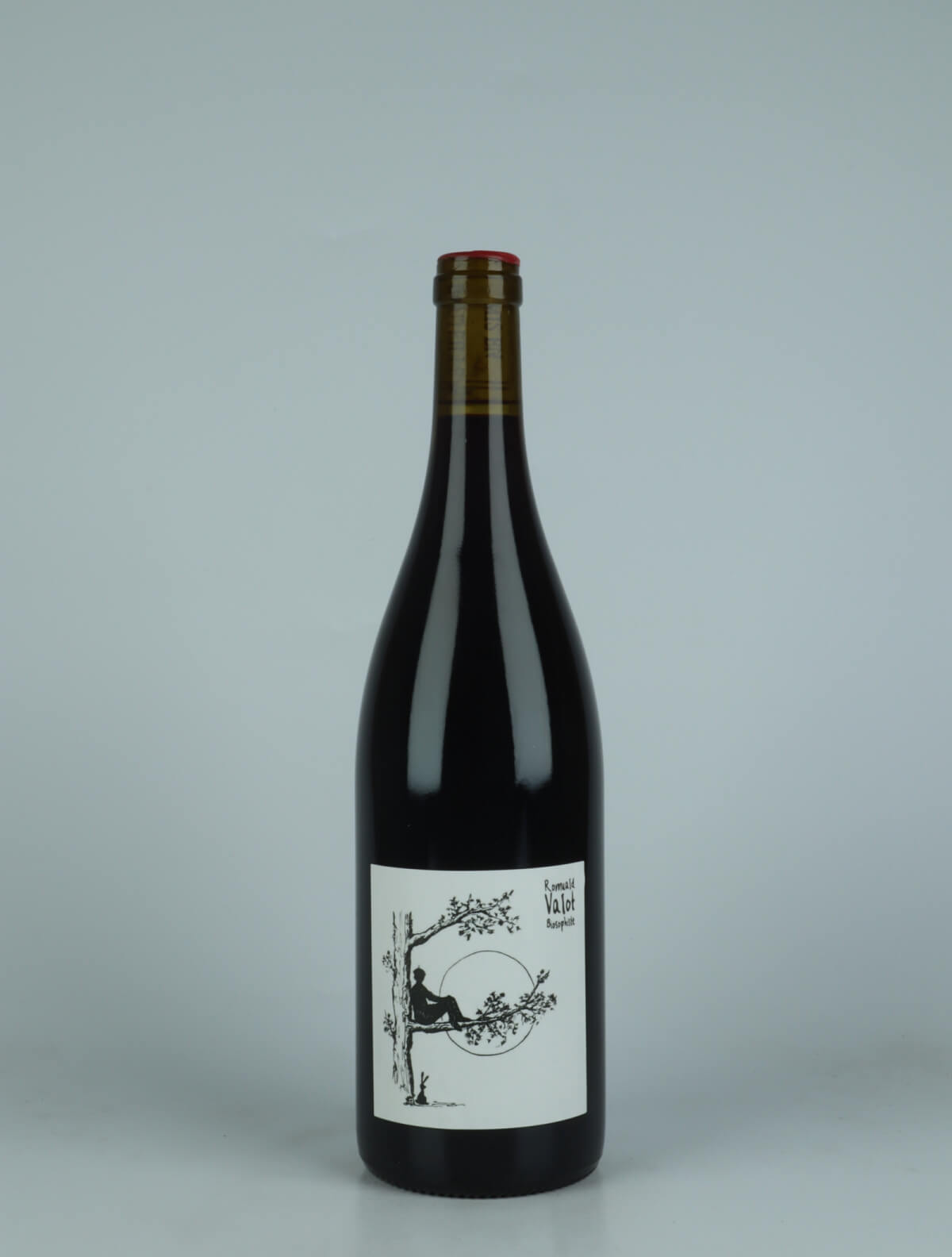 A bottle 2023 Chiroubles Red wine from Romuald Valot, Beaujolais in France