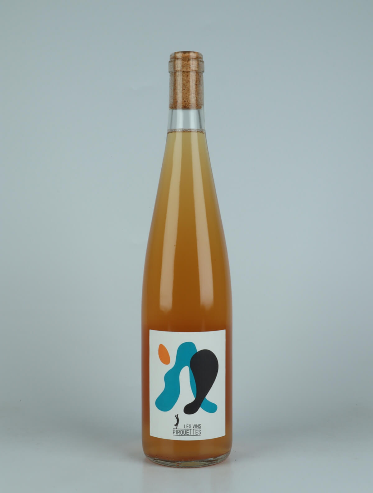 En flaske 2023 Eros Orange vin fra Les Vins Pirouettes, Alsace i Frankrig