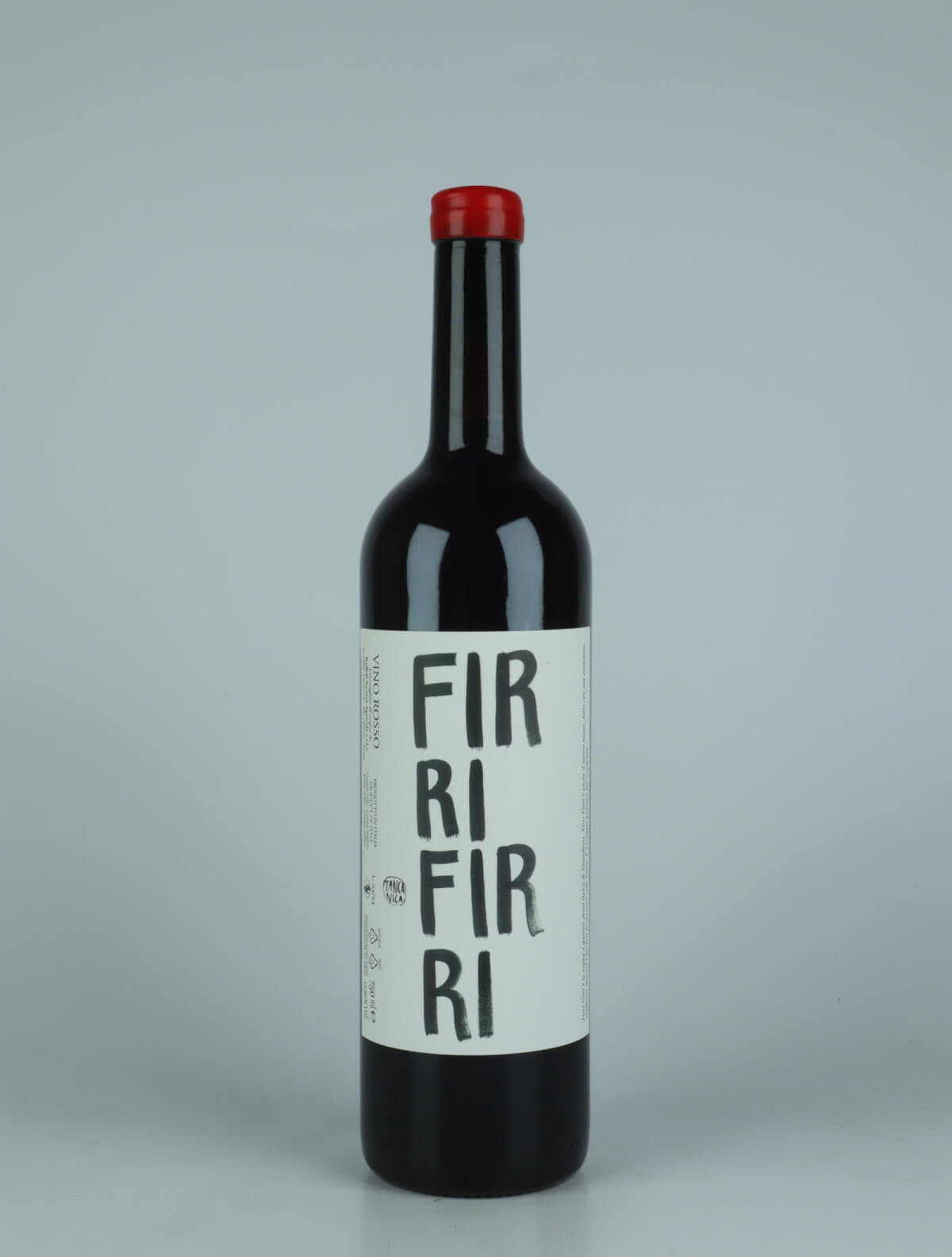 A bottle 2023 Firri Firri Red wine from Tanca Nica, Sicily in Italy