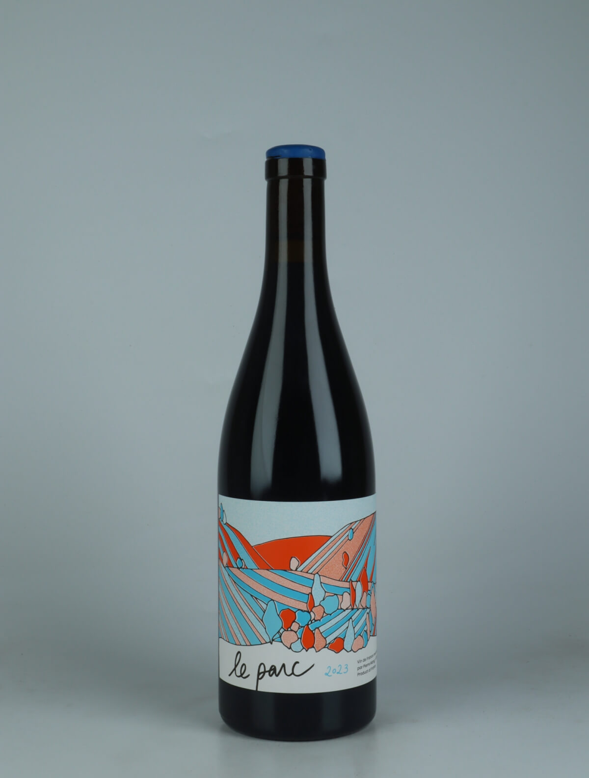 A bottle 2023 Le Parc Rouge Red wine from Pierre Mang, Burgundy in France