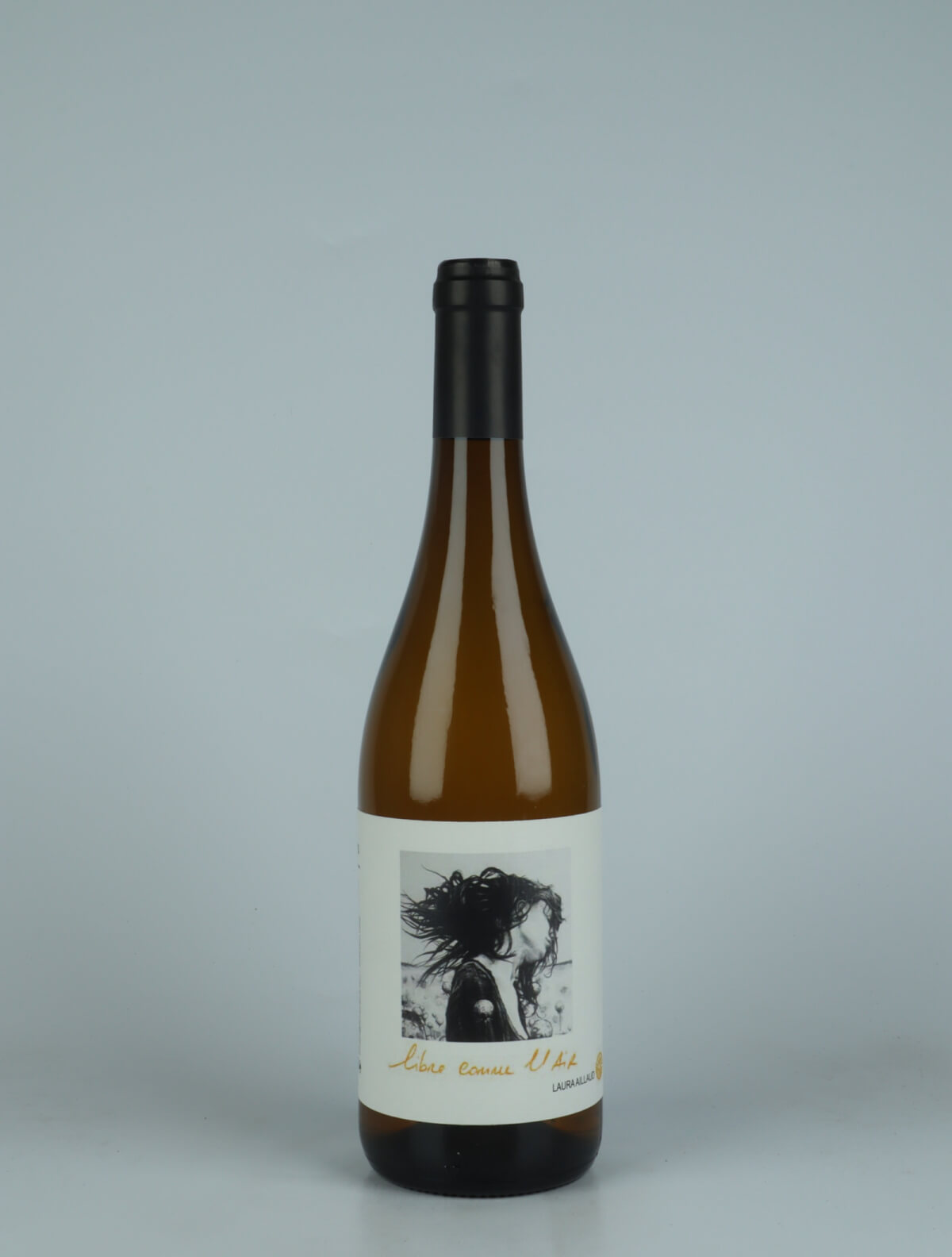 A bottle 2023 Libre Comme l'Air White wine from Laura Aillaud, Rhône in France