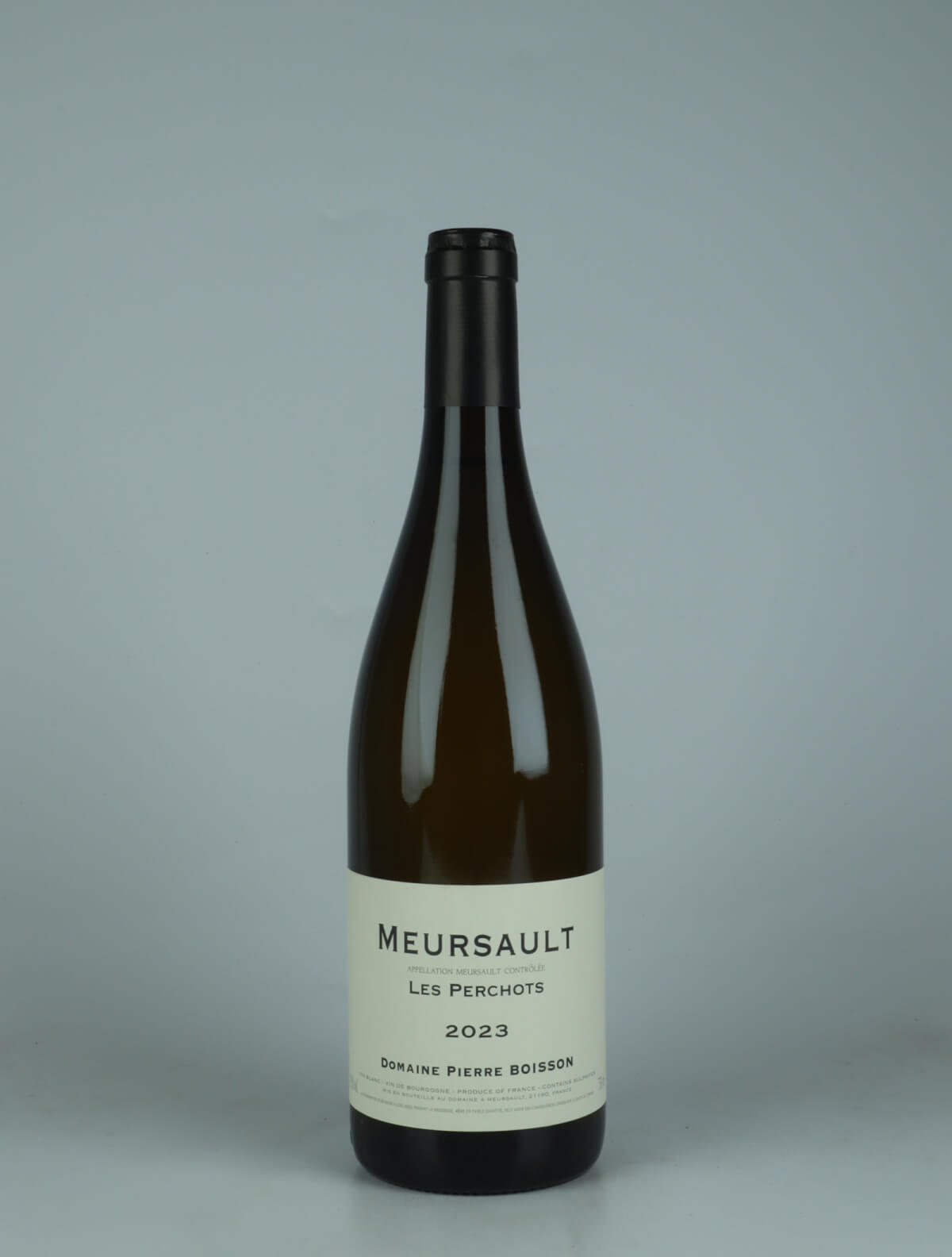 En flaske 2023 Meursault - Les Perchots - Domaine Pierre Boisson Hvidvin fra Boisson, Bourgogne i Frankrig