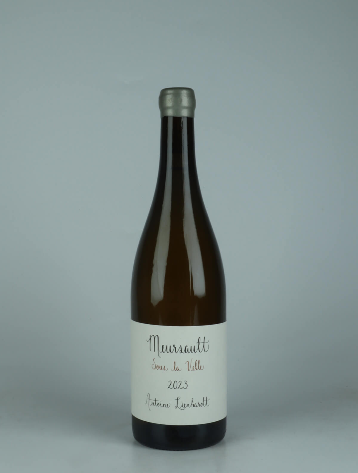 A bottle 2023 Meursault - Sous la Velle White wine from Antoine Lienhardt, Burgundy in France