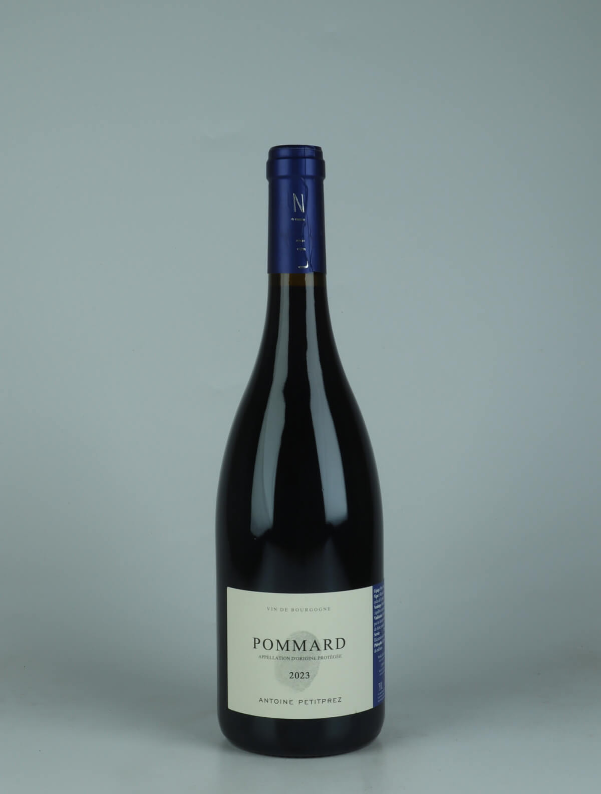 A bottle 2023 Pommard Red wine from Antoine Petitprez, Burgundy in France