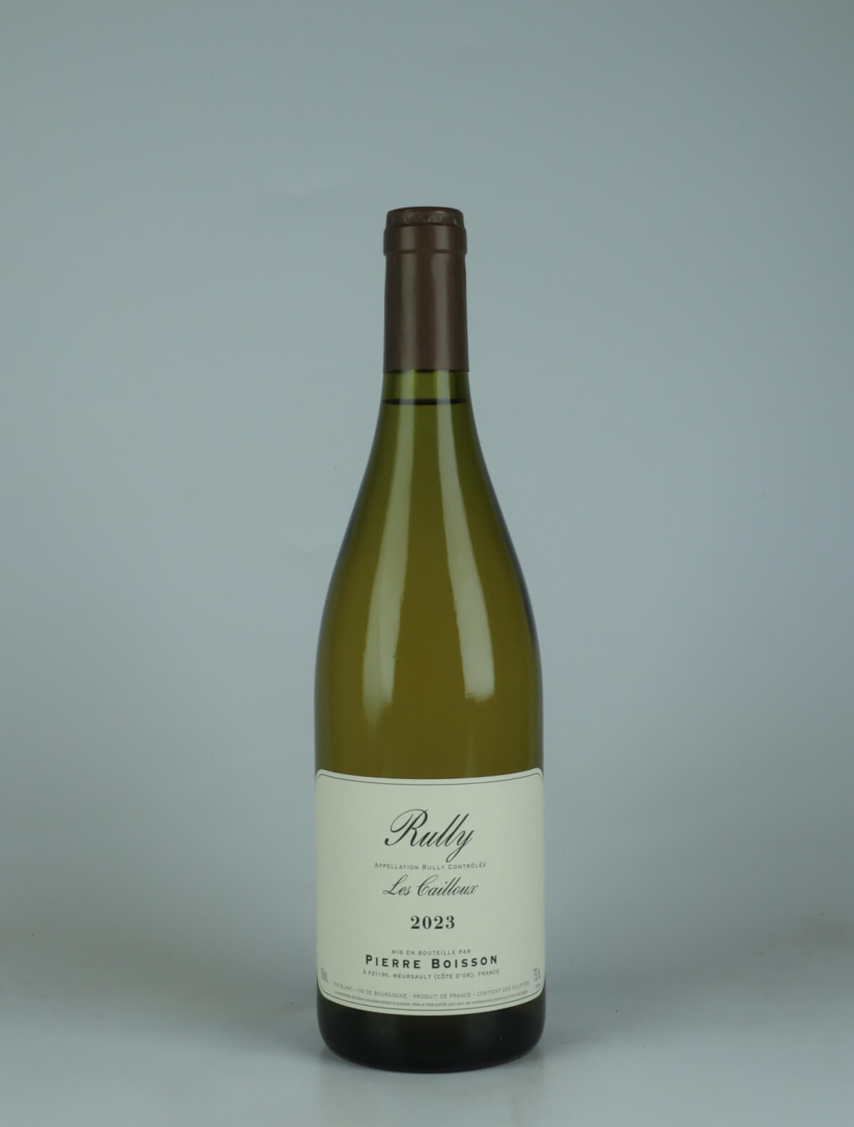 En flaske 2023 Rully - Les Cailloux - Pierre Boisson Hvidvin fra Boisson, Bourgogne i Frankrig