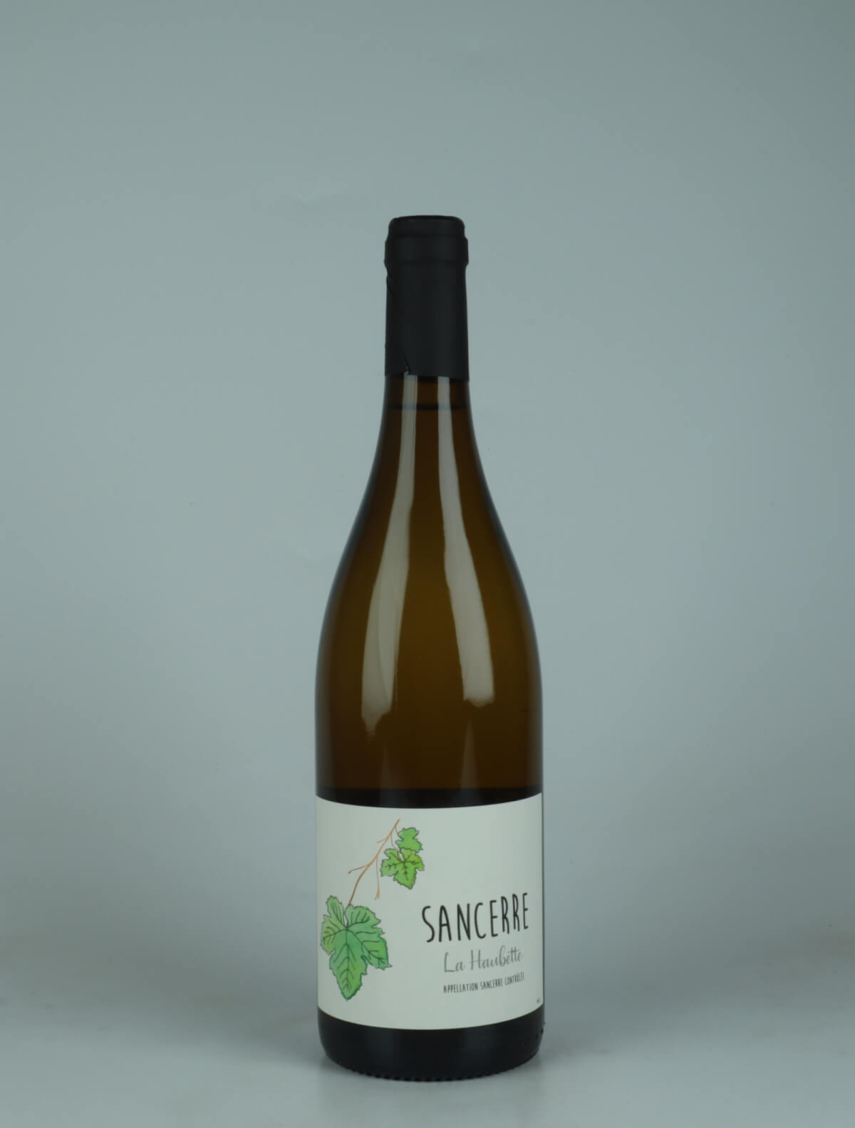 En flaske 2023 Sancerre Blanc Hvidvin fra La Haubette, Loire i Frankrig