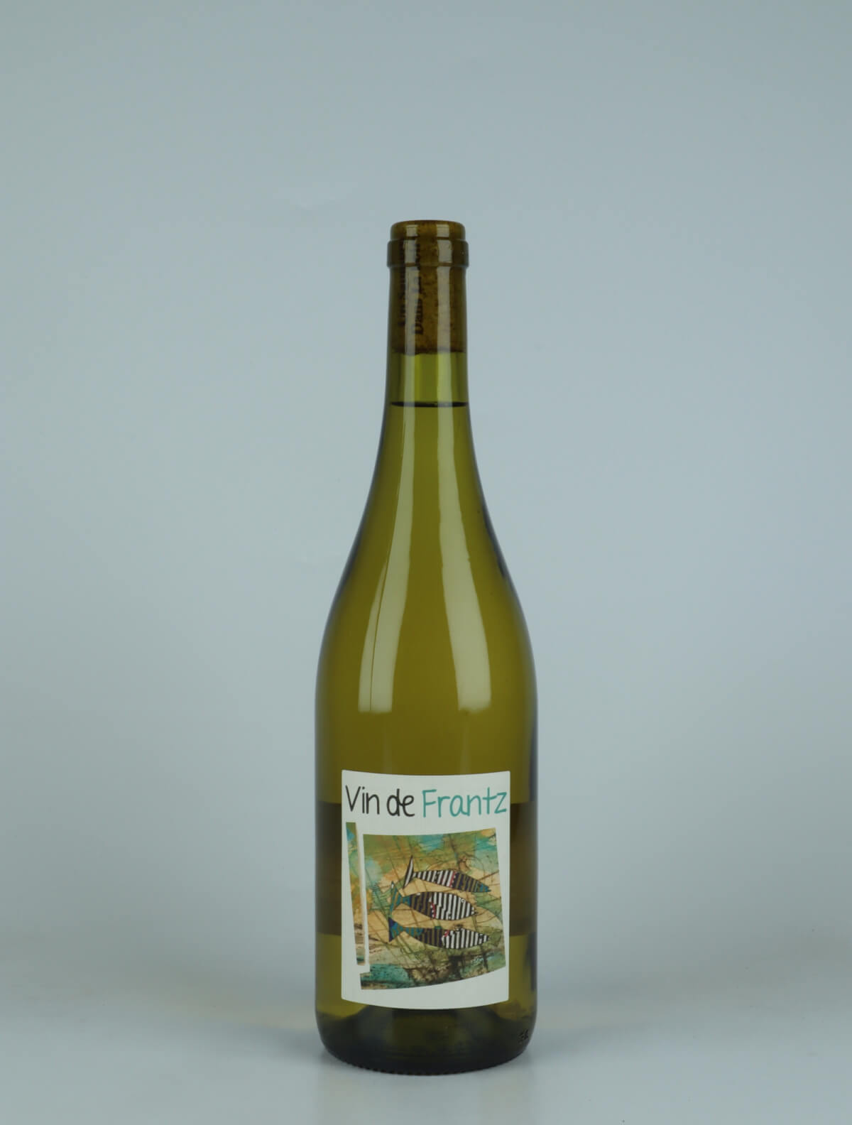 En flaske 2023 Sauvignon Blanc Hvidvin fra Frantz Saumon, Loire i Frankrig