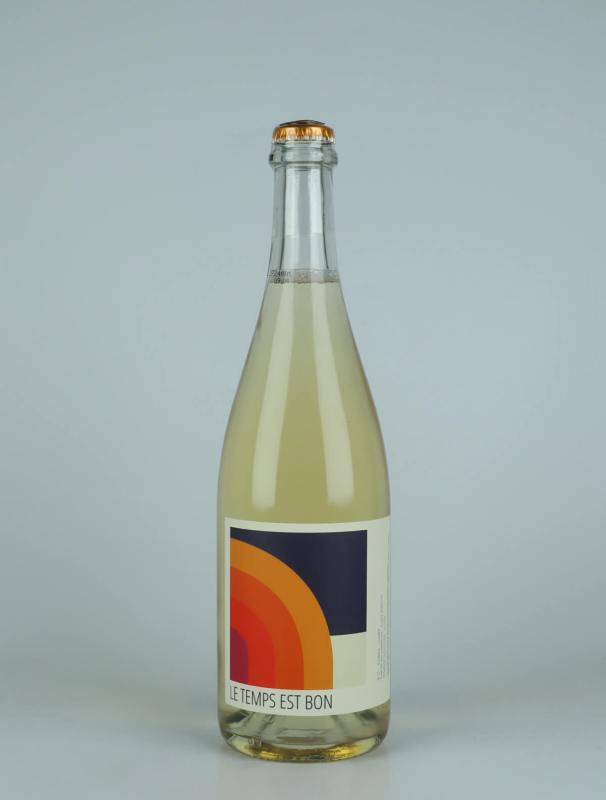 A bottle 2023 Summertime - Le Temps Est Bon Sparkling from Domaine Bobinet, Loire in France