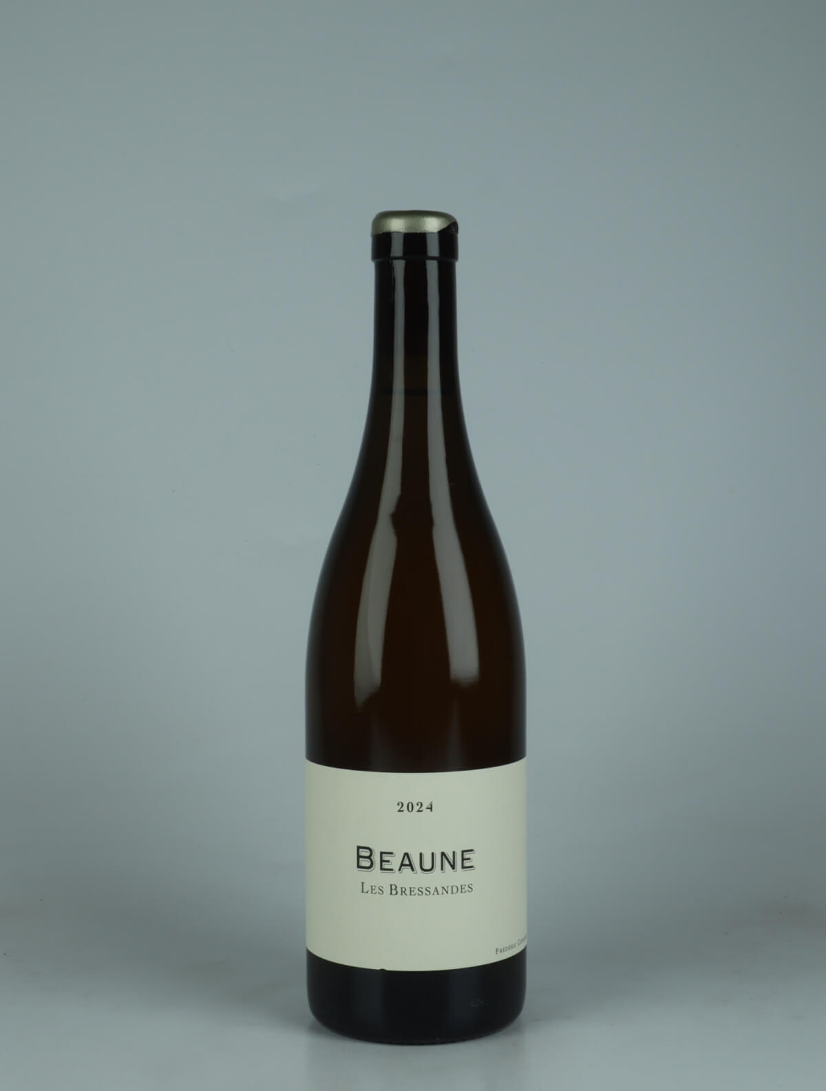 A bottle 2024 Beaune Blanc - Les Bressandes White wine from Frédéric Cossard, Burgundy in France