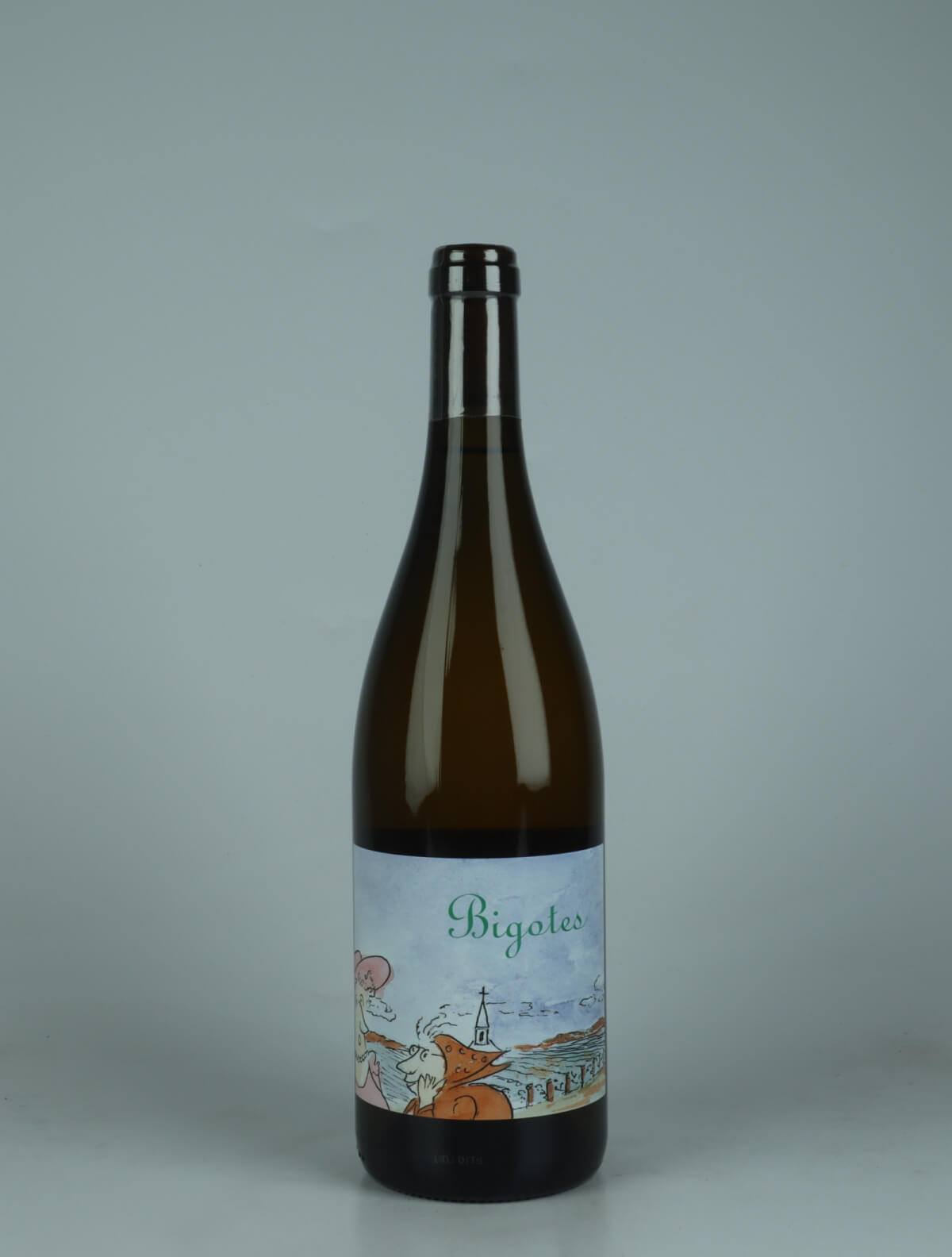 A bottle 2024 Bourgogne Blanc - Bigotes White wine from Frédéric Cossard, Burgundy in France