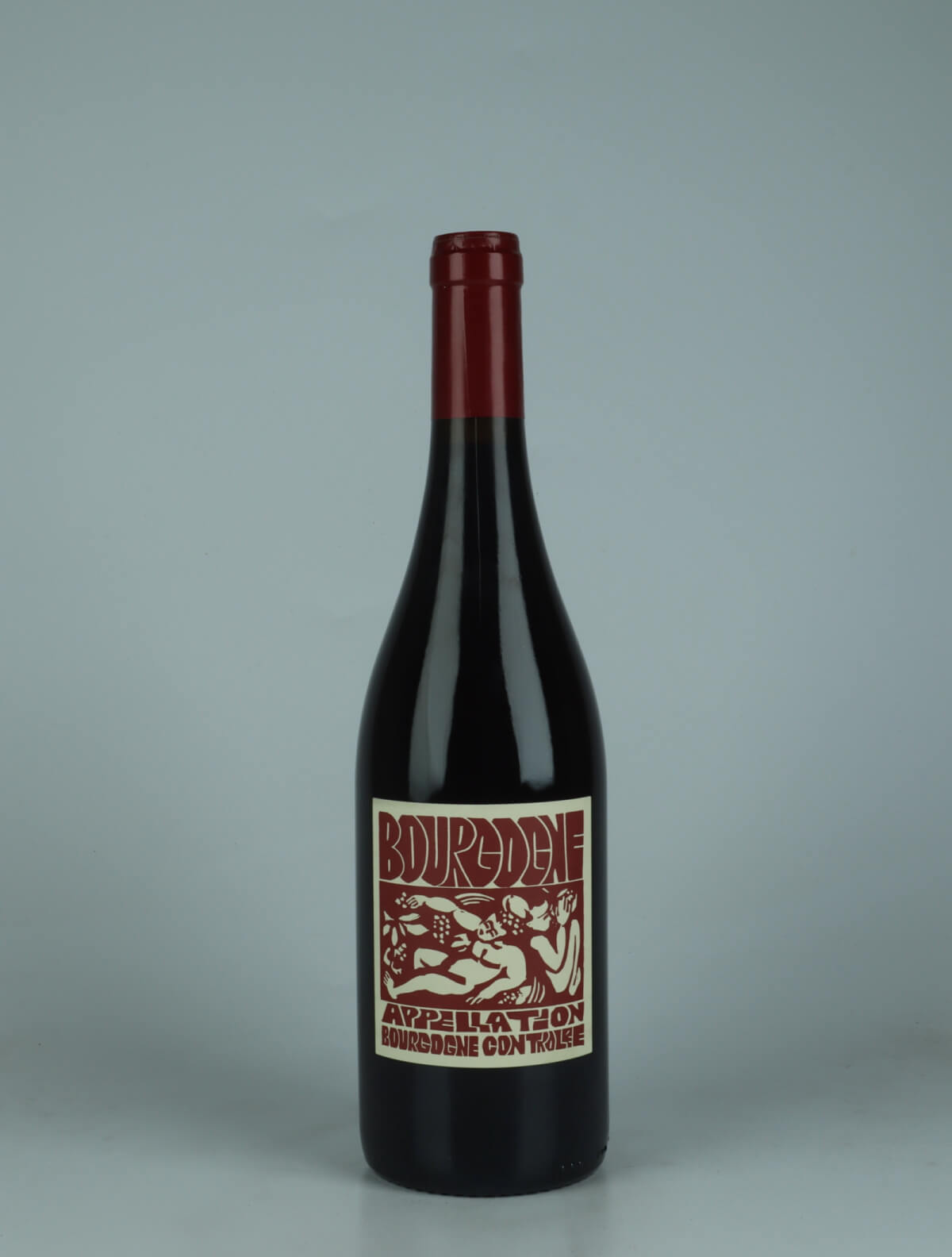 A bottle 2024 Bourgogne Rouge Red wine from La Sœur Cadette, Burgundy in France