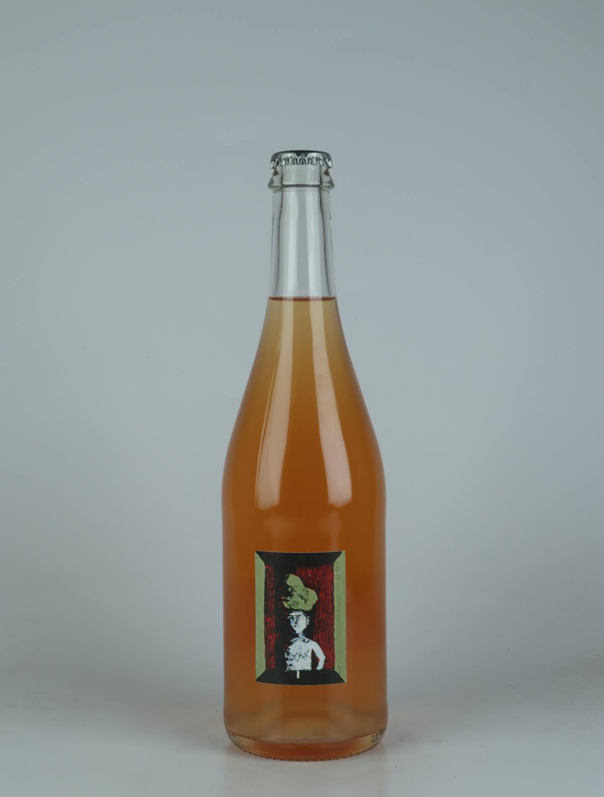 A bottle 2024 Ciulin Orange wine from Absurde Génie des Fleurs, Languedoc in France
