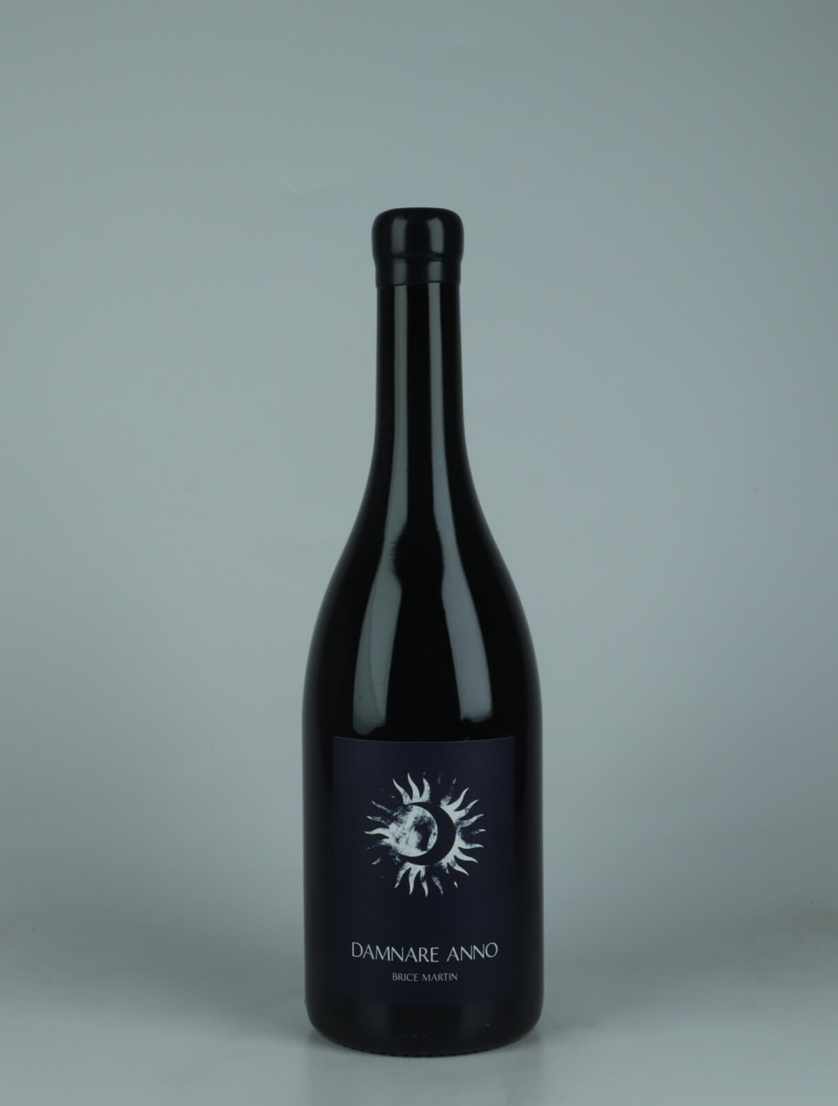 A bottle 2024 Damnare Anno MMXXIV Red wine from Brice Martin, Burgundy in France