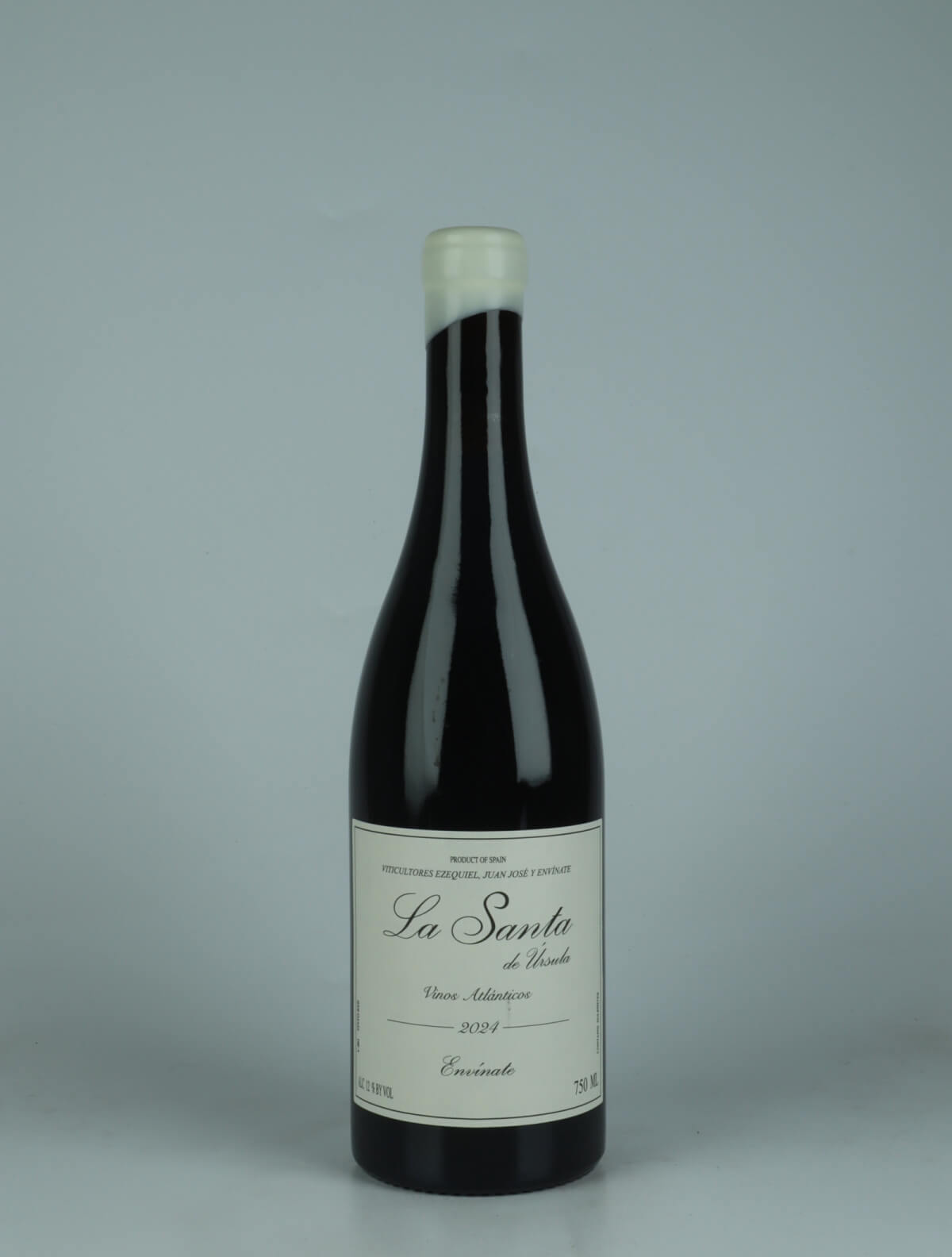 A bottle 2024 La Santa - Tenerife Red wine from Envínate, Tenerife in Spain