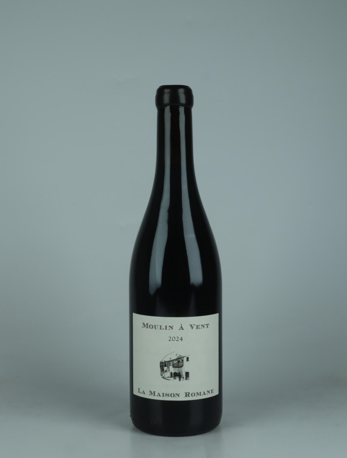 A bottle 2024 Moulin à Vent Red wine from La Maison Romane, Burgundy in France