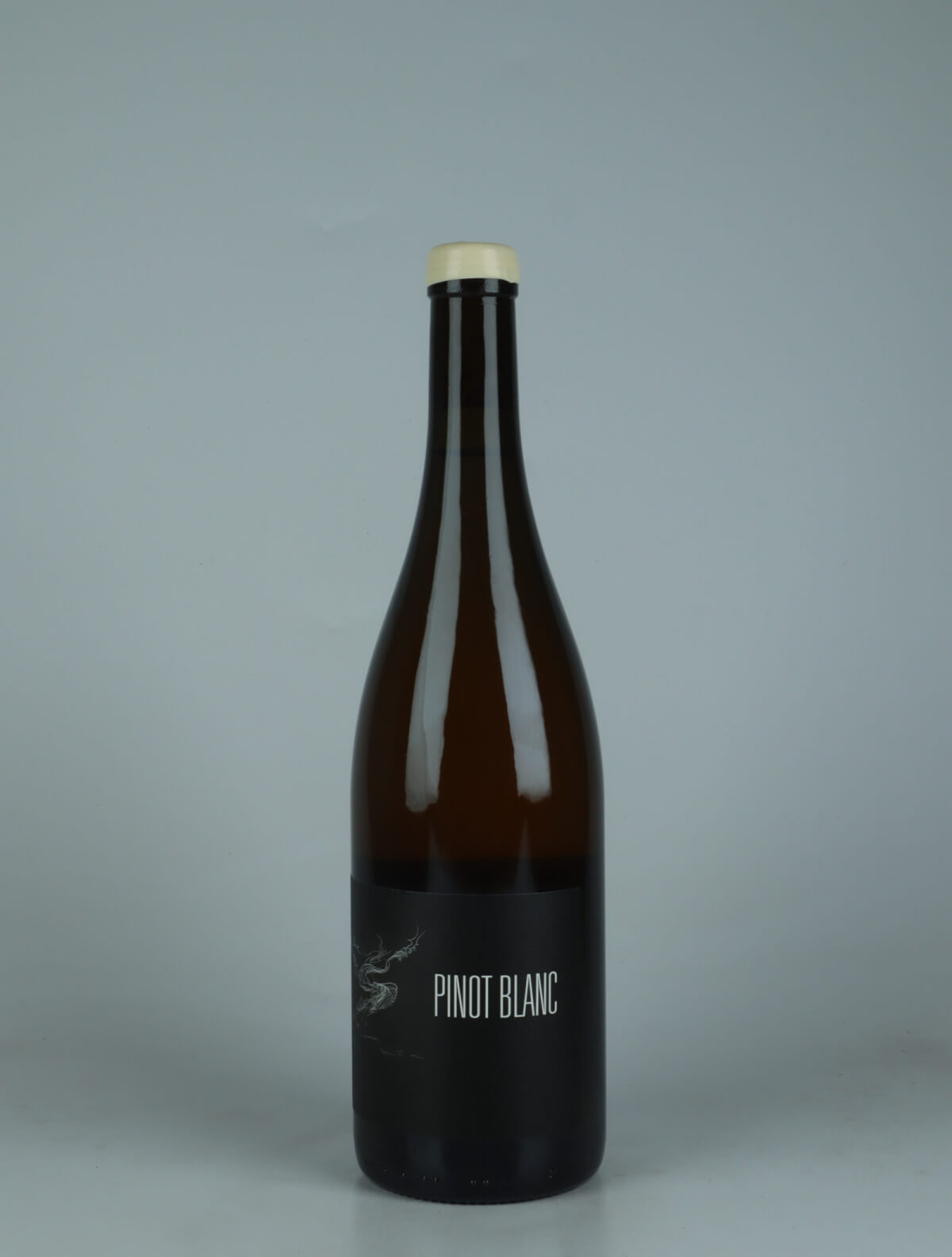 A bottle 2024 Pinot Blanc de Macération Orange wine from Arnaud Lopez, Burgundy in France