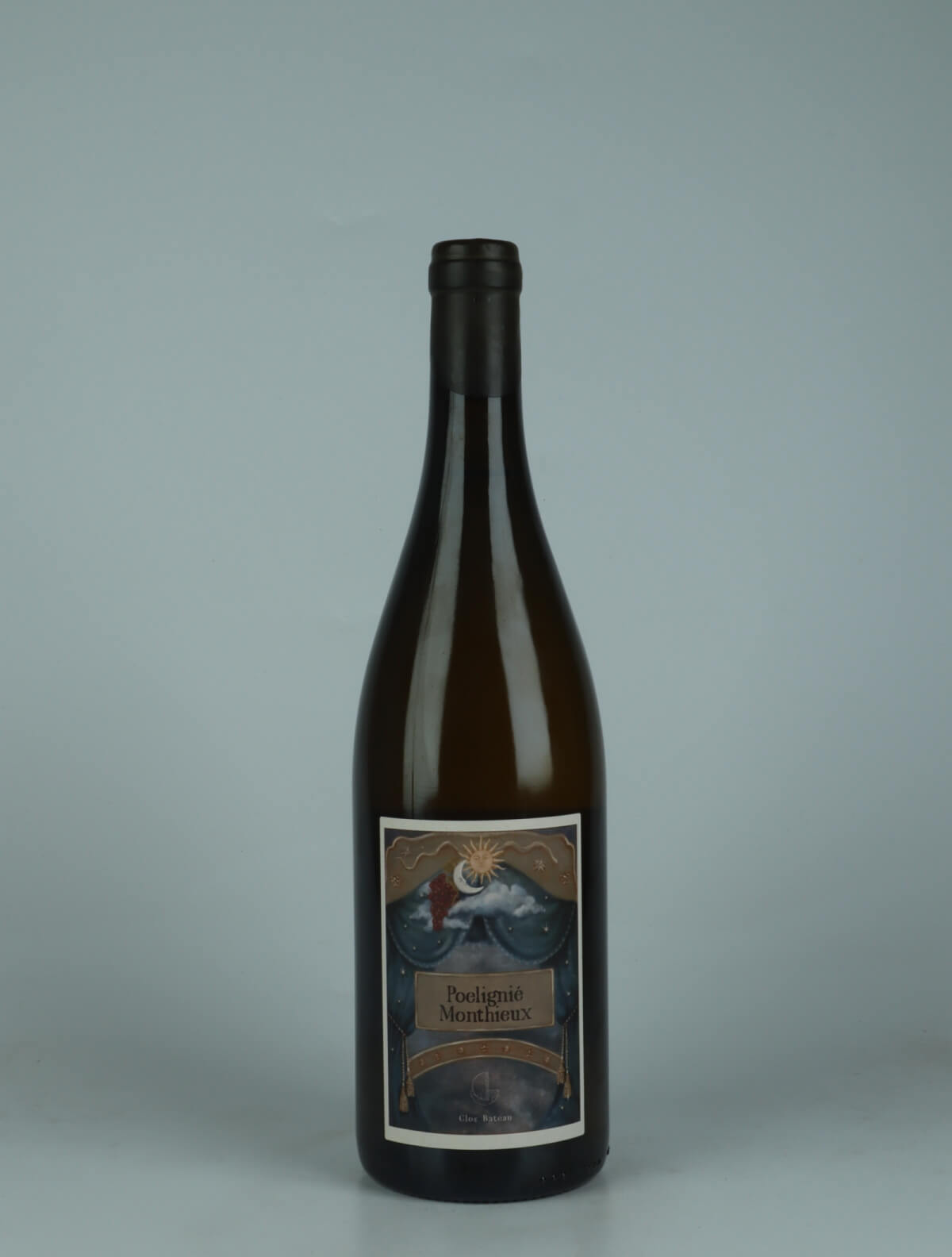 A bottle 2024 Poelignié-Monthieux White wine from Clos Bateau, Beaujolais in France