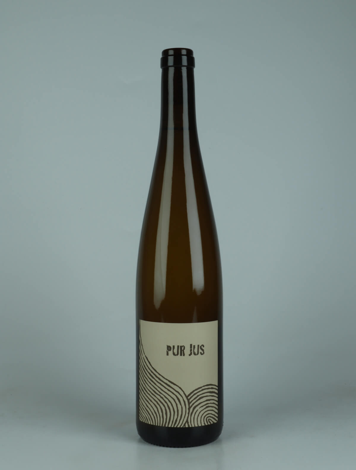 A bottle 2024 Pur Jus Blanc White wine from Ruhlmann Dirringer, Alsace in France