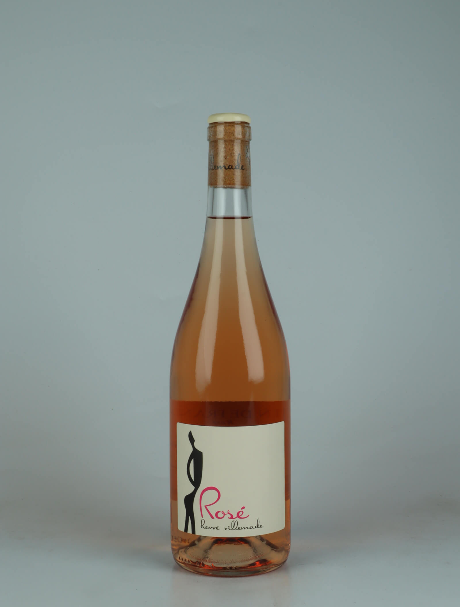 A bottle 2025 Rosé Rosé from Hervé Villemade, Loire in France