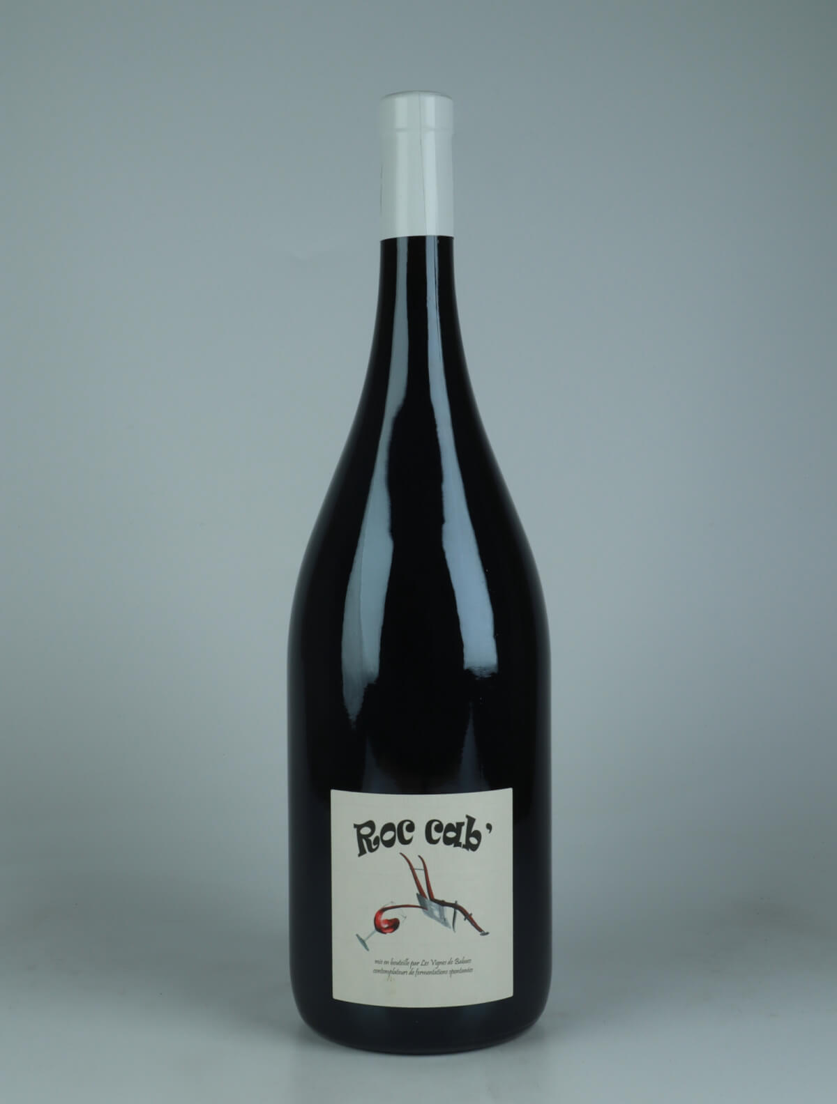 A bottle N.V. (22/23) Roc Cab - Magnum Red wine from Les Vignes de Babass, Loire in France