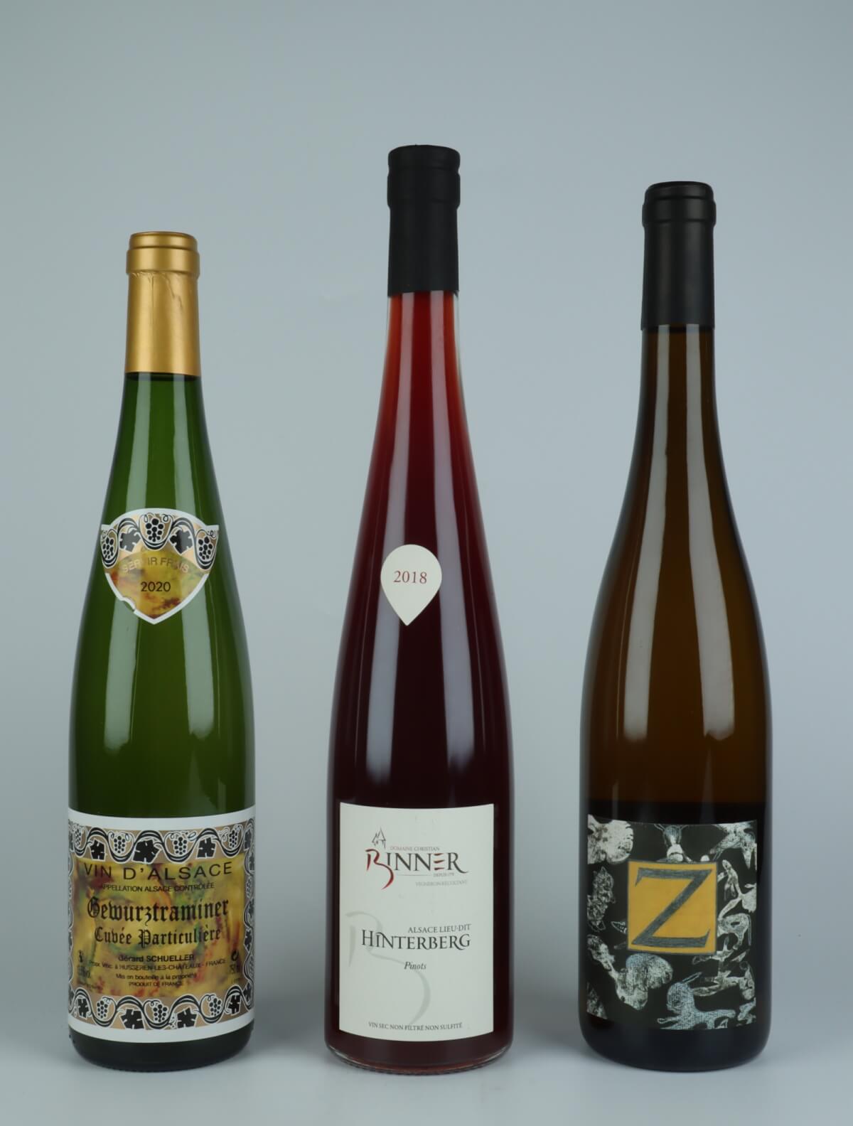 A bottle  Alsace  from ,  in 