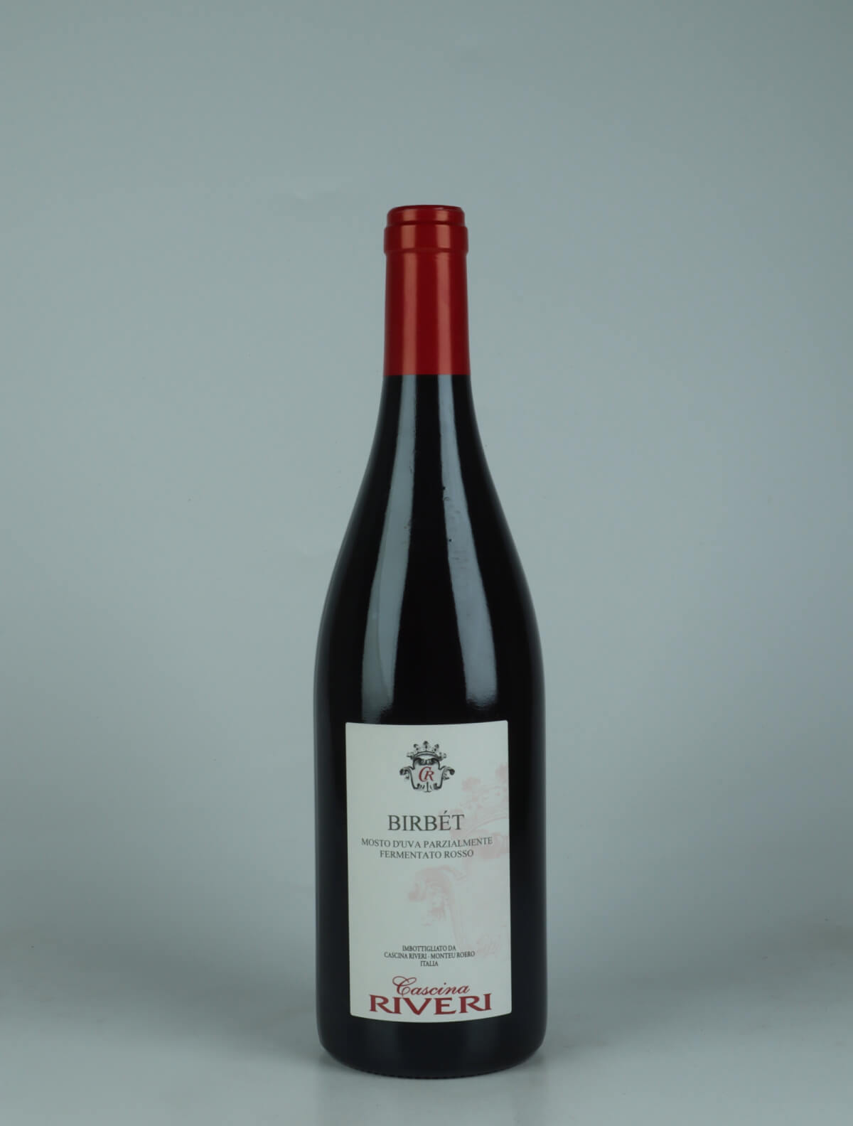 A bottle N.V. Birbét - Brachetto - Cascina Riveri Sweet wine from Angelo Negro, Piedmont in Italy