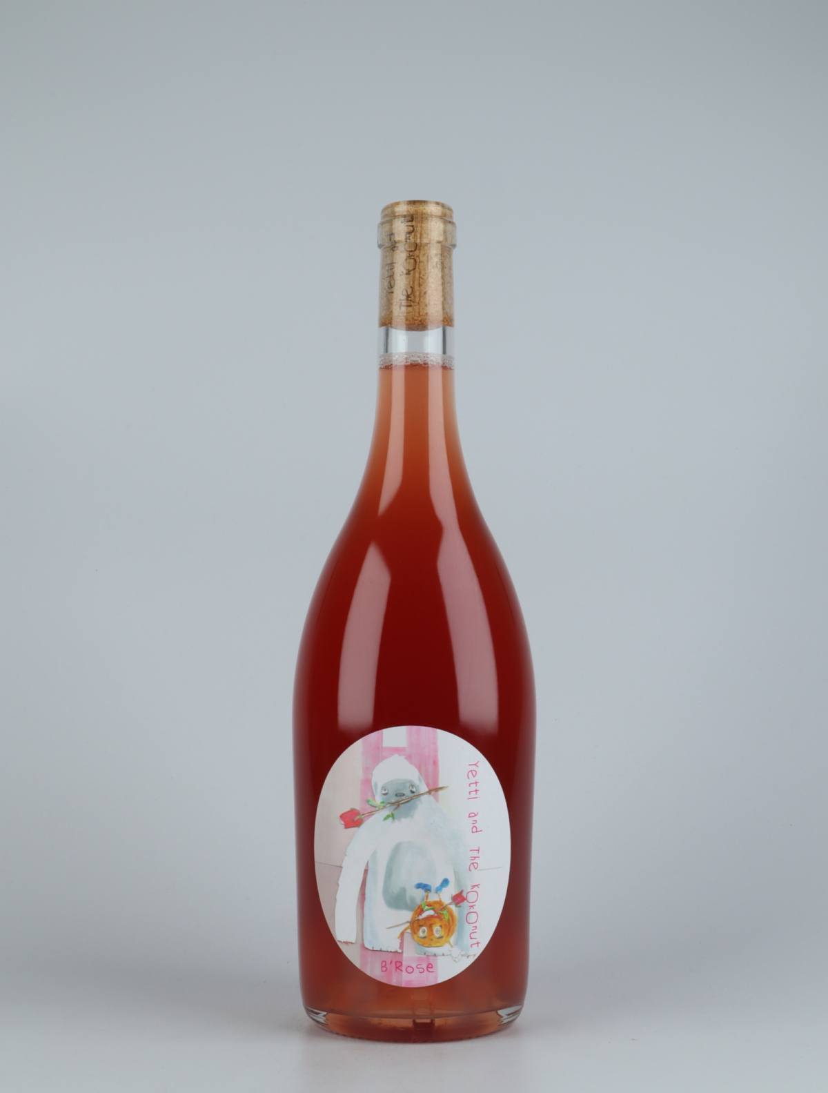 En flaske 2020 B'Rose Rosé fra Yetti and the Kokonut, Barossa Valley i Australien