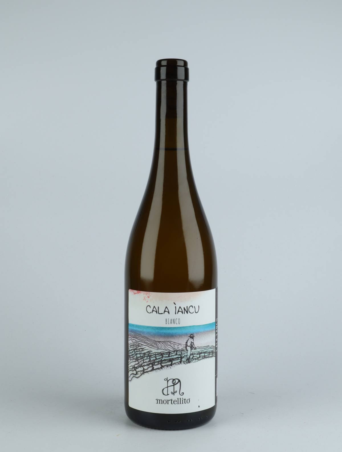 En flaske 2020 Calaiancu - Bianco Hvidvin fra Il Mortellito, Sicilien i Italien